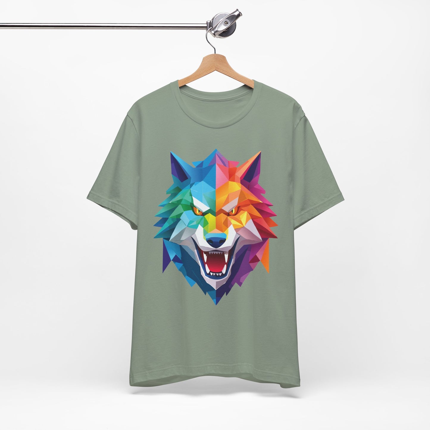 Unisex Animal Shirt, Tee Shirt with Animals, Art Design Tee Shirt, Wild Animals Shirt