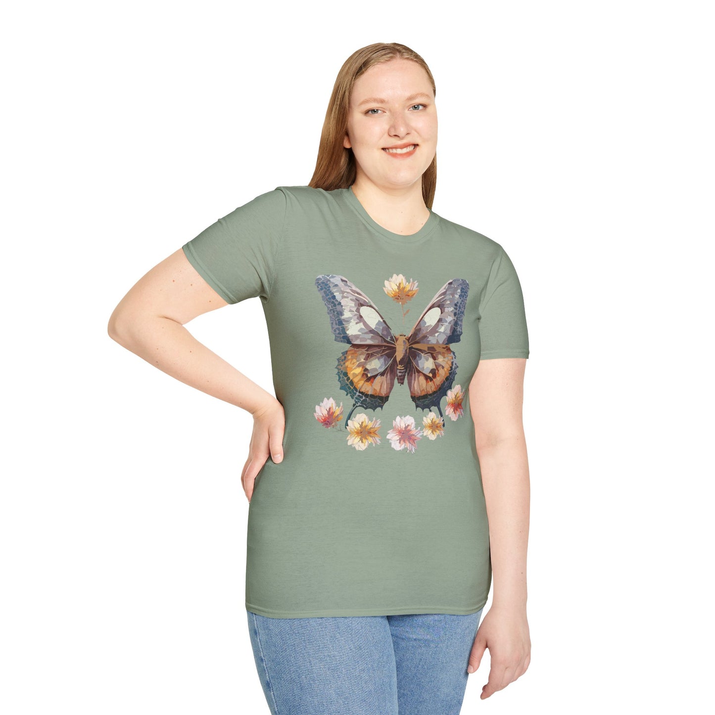 Butterfly Shirt, T Shirt with Butterfly, Monarch Shirt
