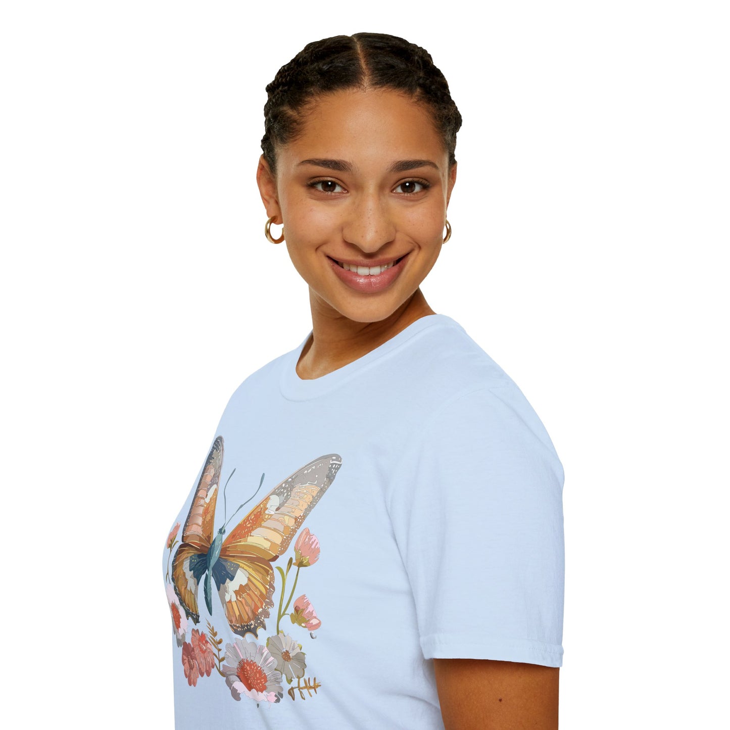 Butterfly Shirt, T Shirt with Butterfly, Monarch Shirt