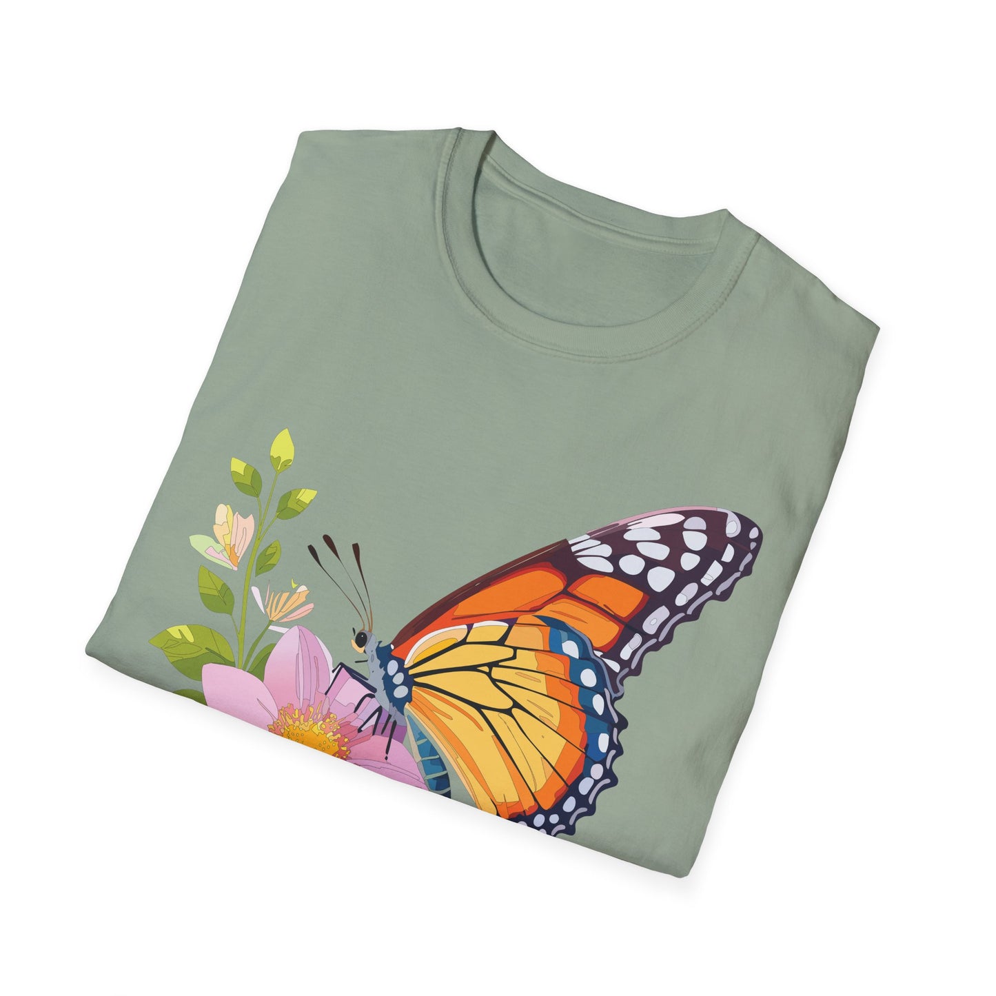 Butterfly Shirt, T Shirt with Butterfly, Monarch Shirt