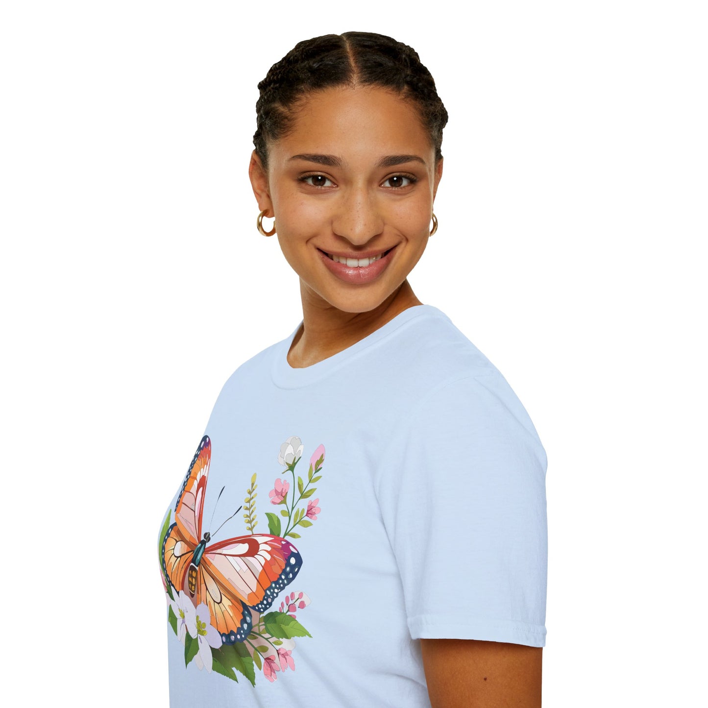 Butterfly Shirt, T Shirt with Butterfly, Monarch Shirt