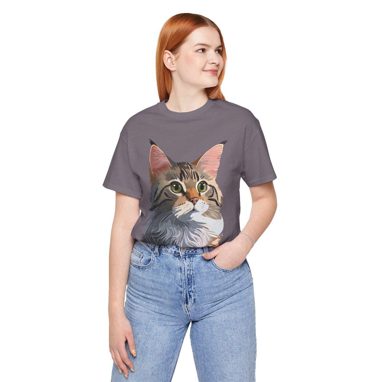 Unisex Animal Shirt, Tee Shirt with Animals, Art Design Tee Shirt, Wild Animals Shirt