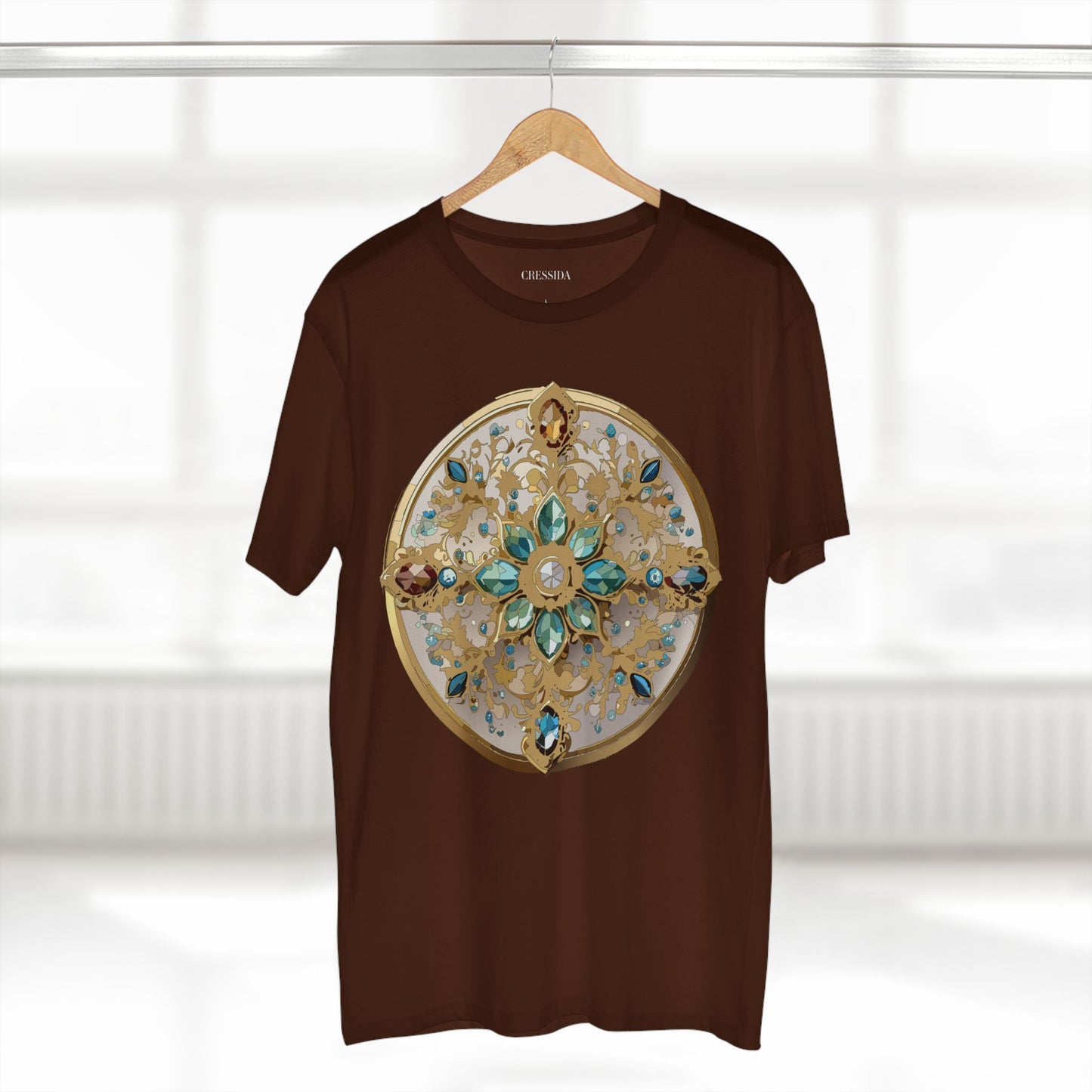 Medallion Shirt, Shirt with Medallion, Tee Shirt with Medal