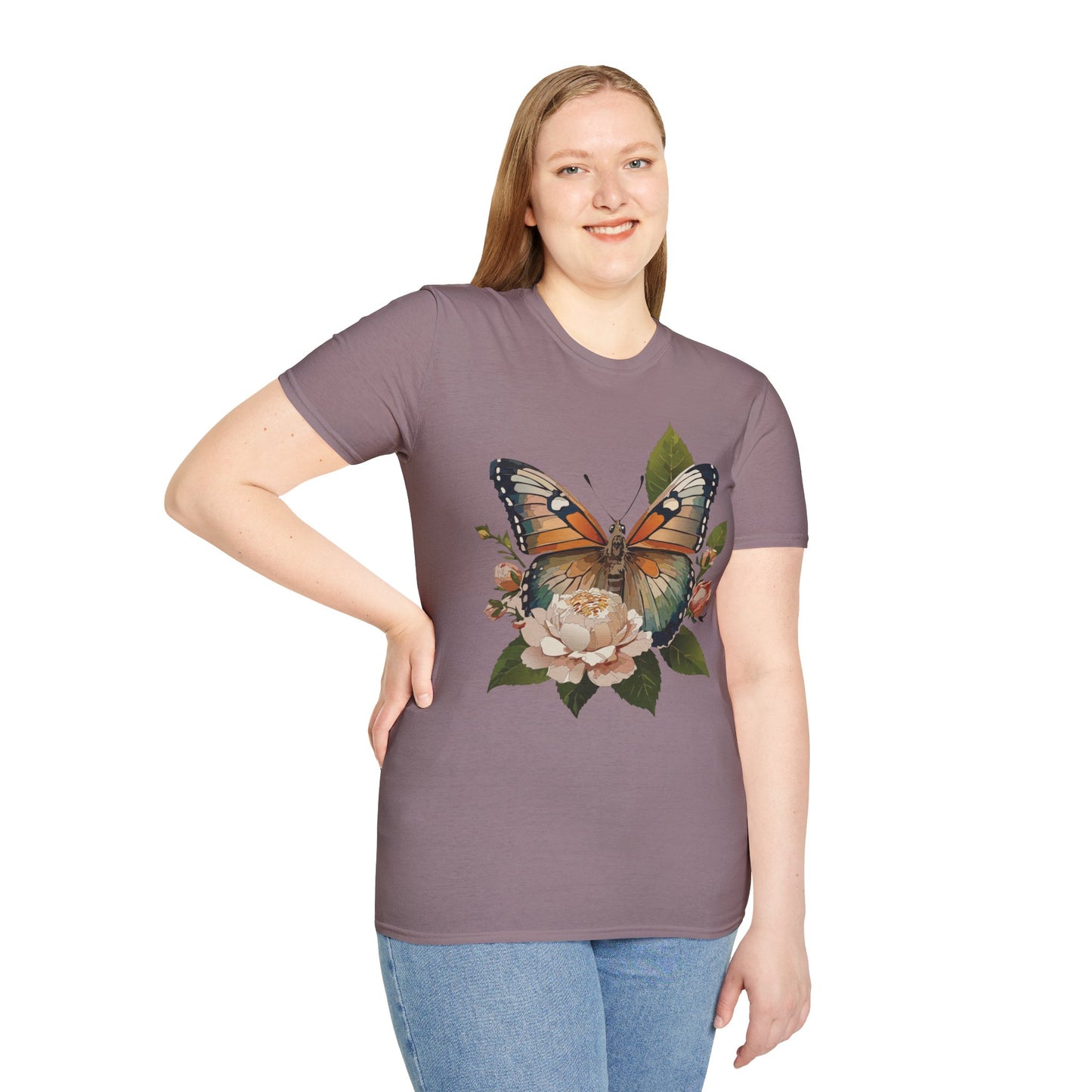 Butterfly Shirt, T Shirt with Butterfly, Monarch Shirt