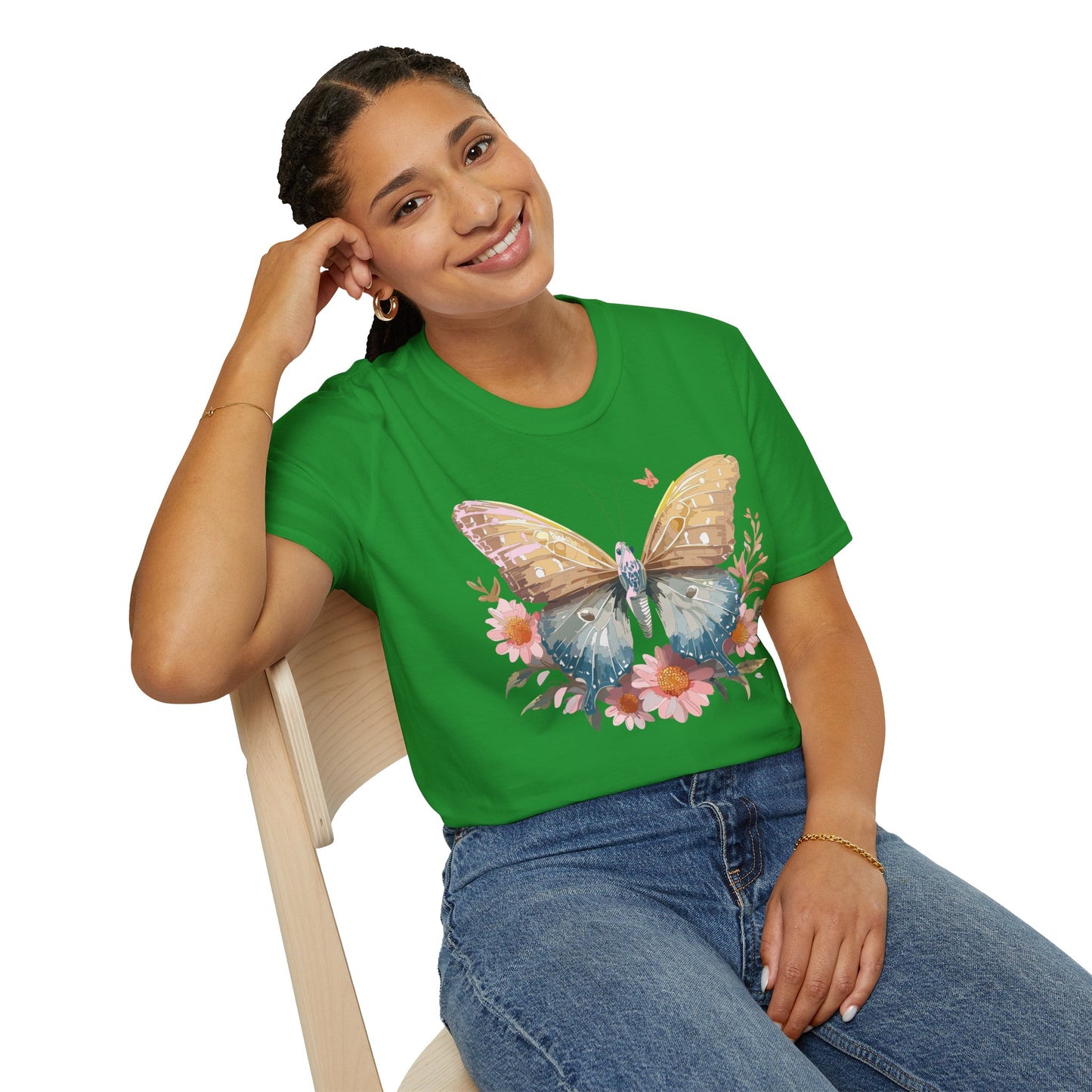 Butterfly Shirt, T Shirt with Butterfly, Monarch Shirt