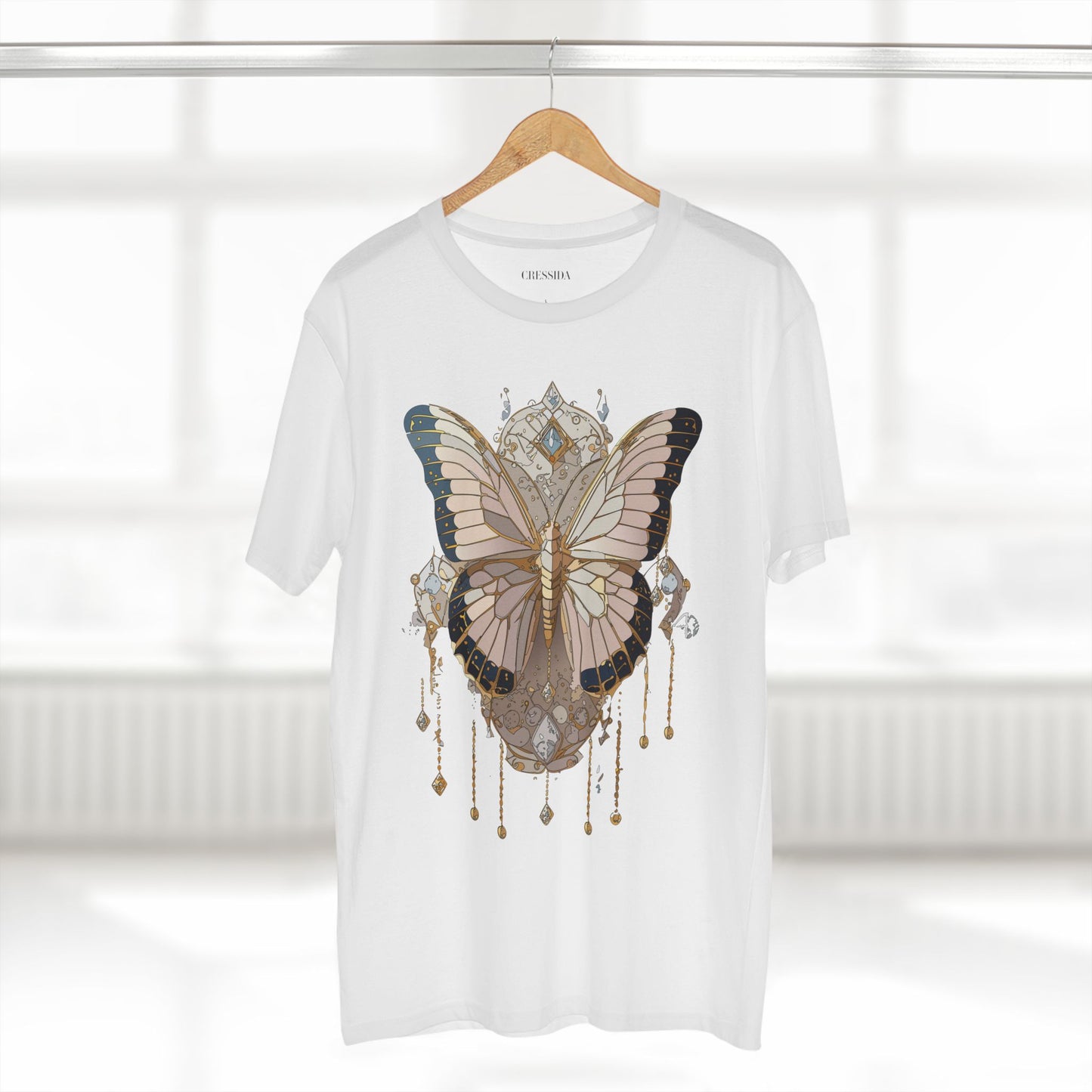Butterfly shirt, Shirt with Butterfly, Tee Shirt with Antique Butterfly