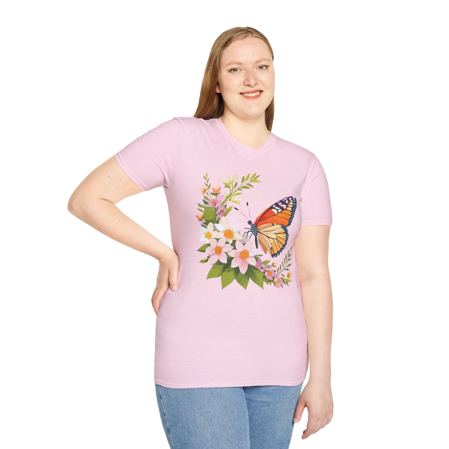 Butterfly Shirt, T Shirt with Butterfly, Monarch Shirt