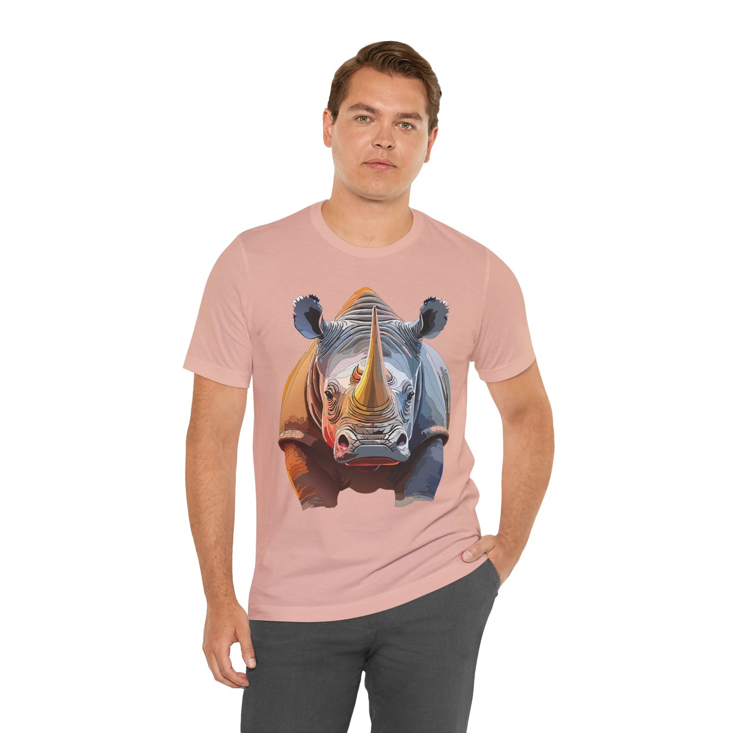 Unisex Animal Shirt, Tee Shirt with Animals, Art Design Tee Shirt, Wild Animals Shirt