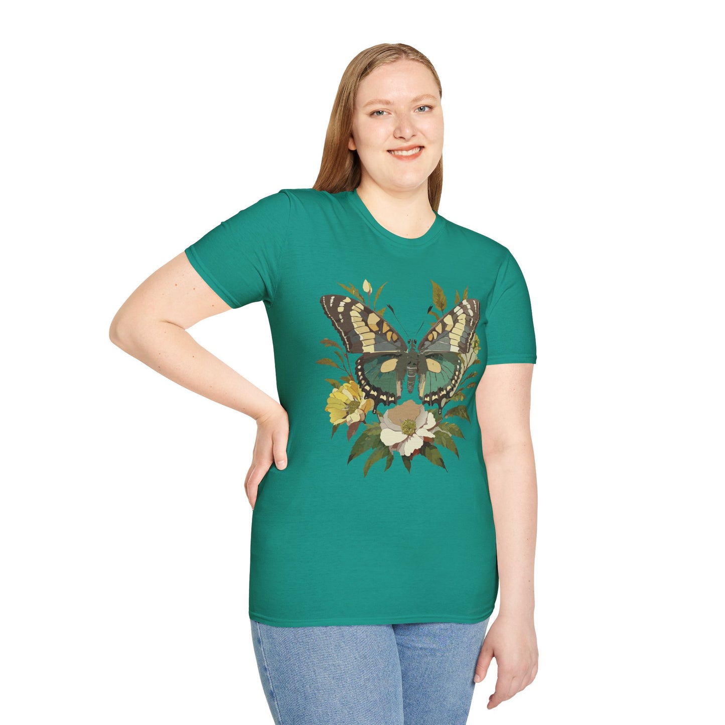 Butterfly Shirt, T Shirt with Butterfly, Monarch Shirt