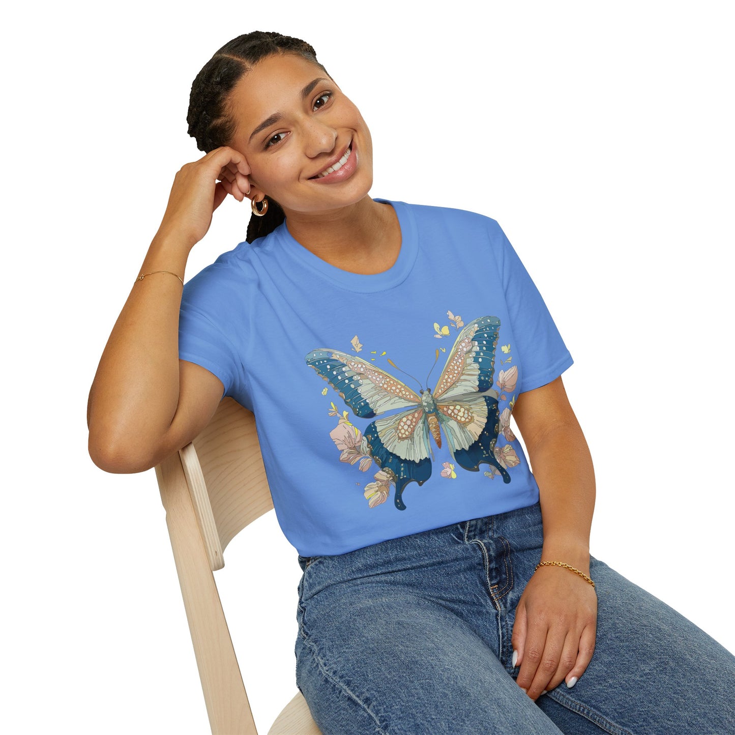 Butterfly Shirt, T Shirt with Butterfly, Monarch Shirt