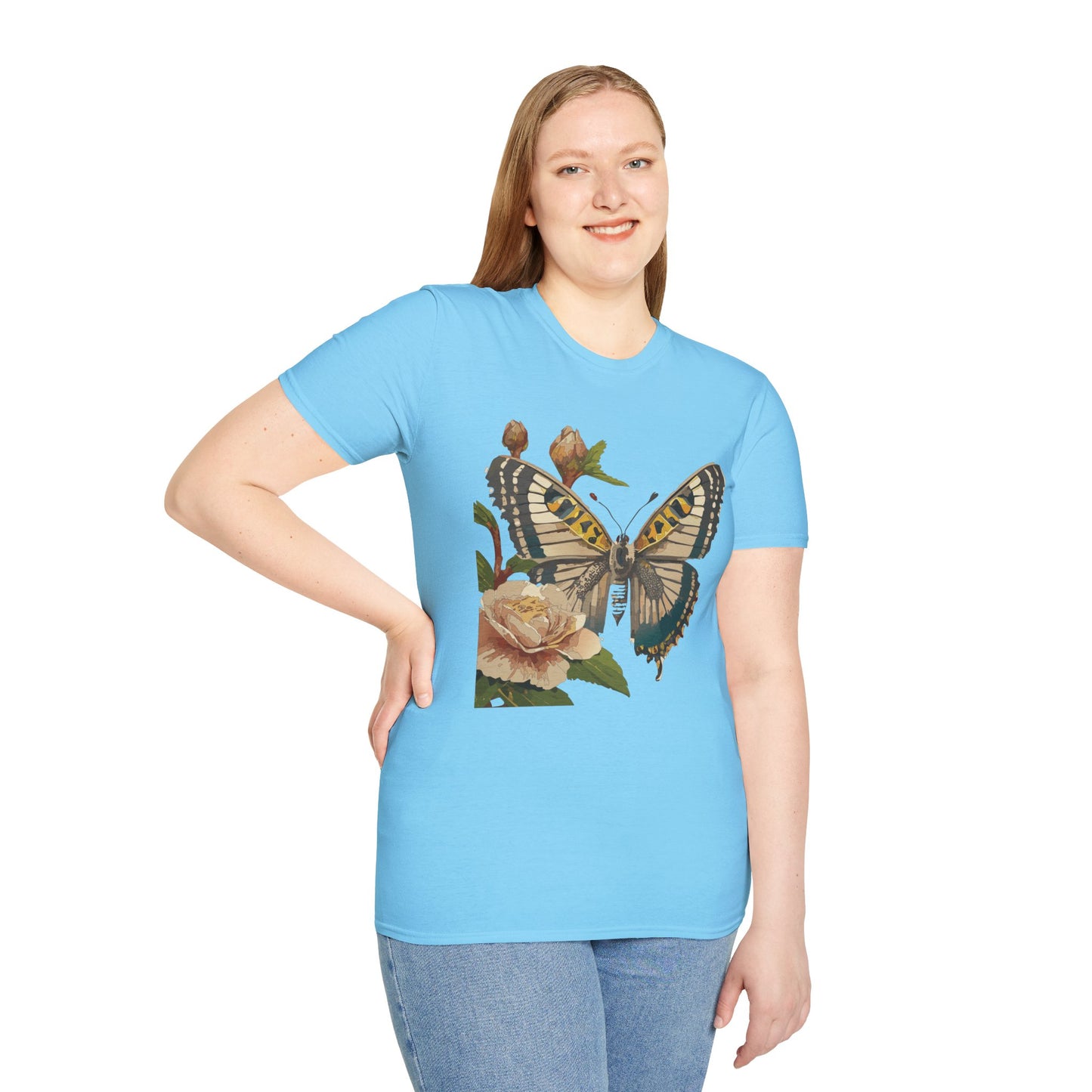 Butterfly Shirt, T Shirt with Butterfly, Monarch Shirt