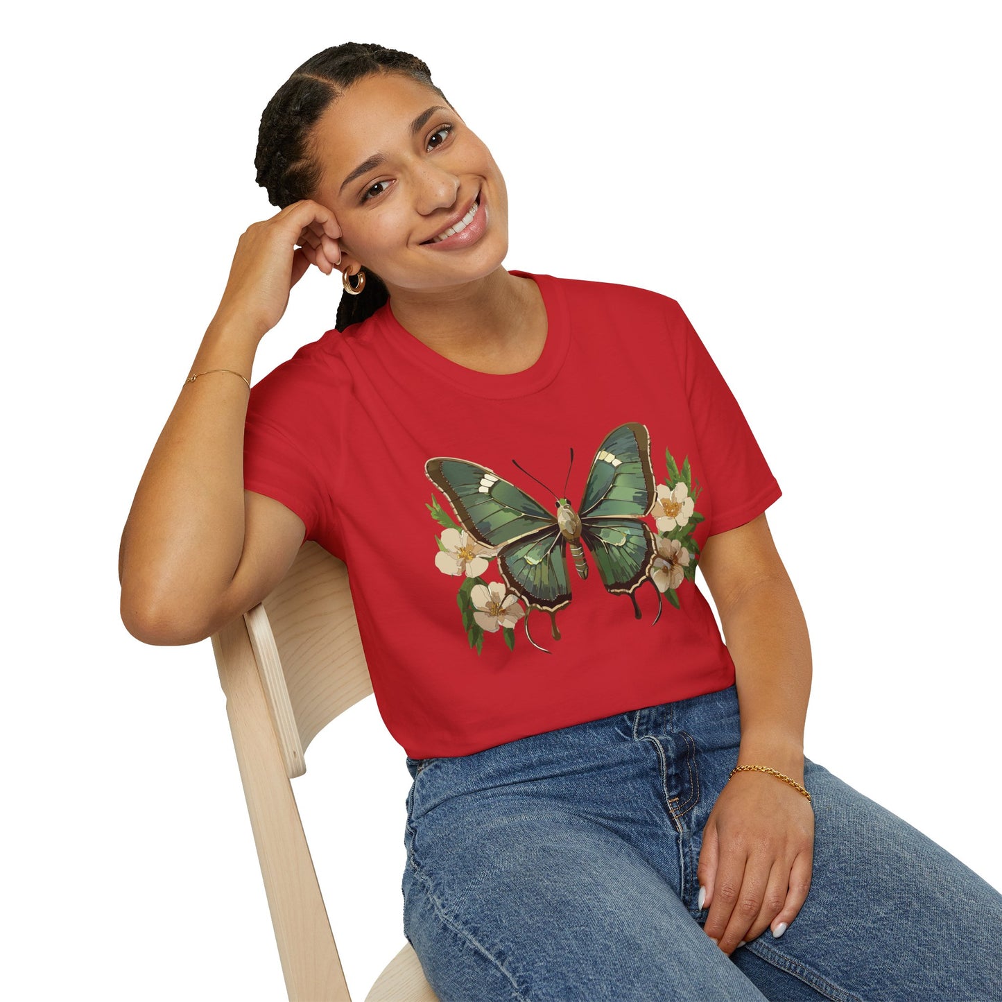 Butterfly Shirt, T Shirt with Butterfly, Monarch Shirt