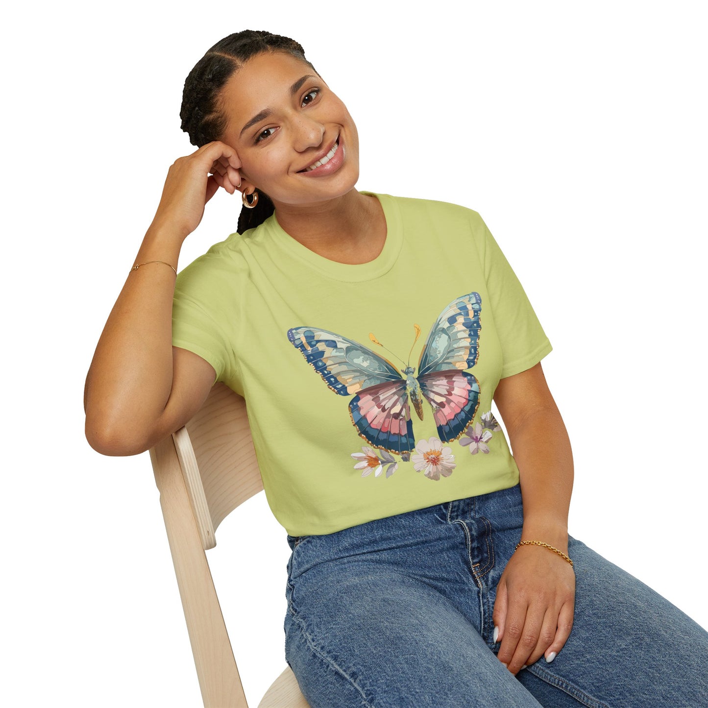 Butterfly Shirt, T Shirt with Butterfly, Monarch Shirt