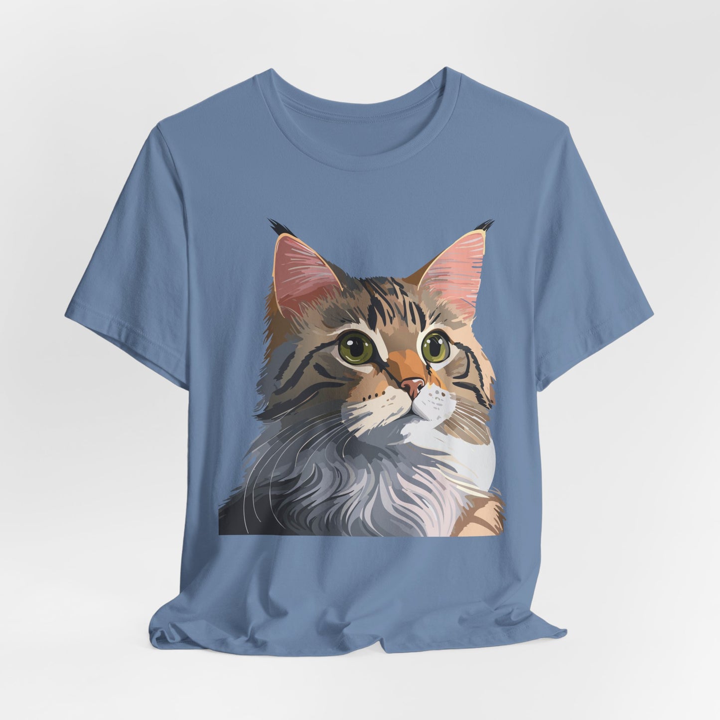 Unisex Animal Shirt, Tee Shirt with Animals, Art Design Tee Shirt, Wild Animals Shirt