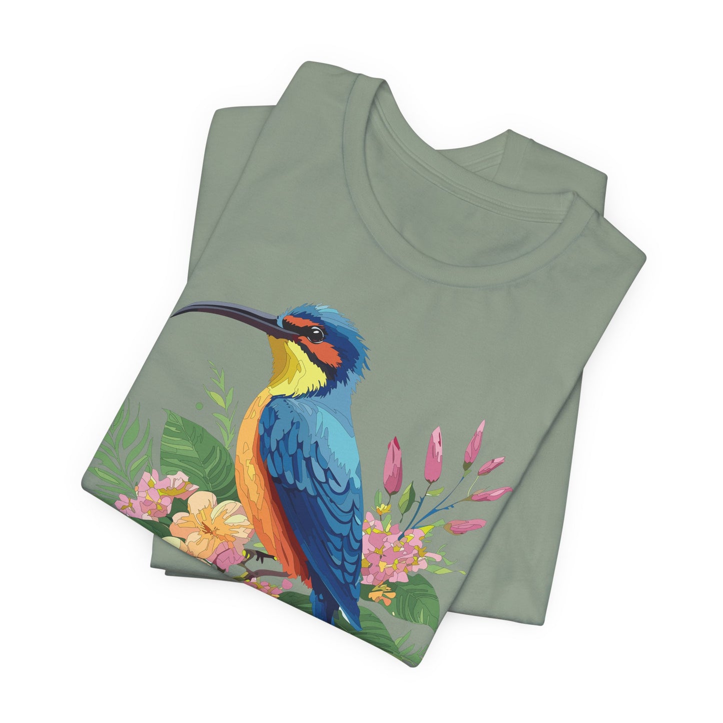 Unisex Animal Shirt, Tee Shirt with Animals, Art Design Tee Shirt, Wild Animals Shirt