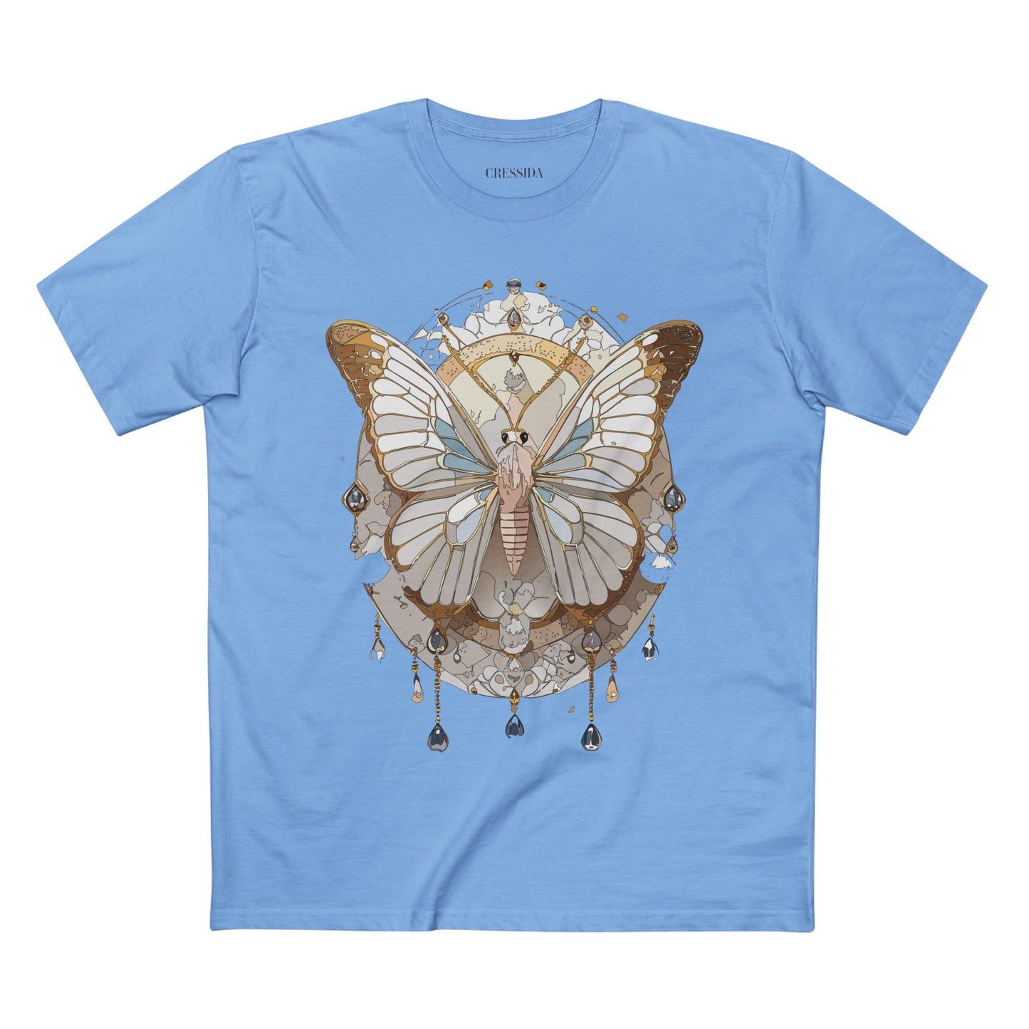 Butterfly shirt, Shirt with Butterfly, Tee Shirt with Antique Butterfly