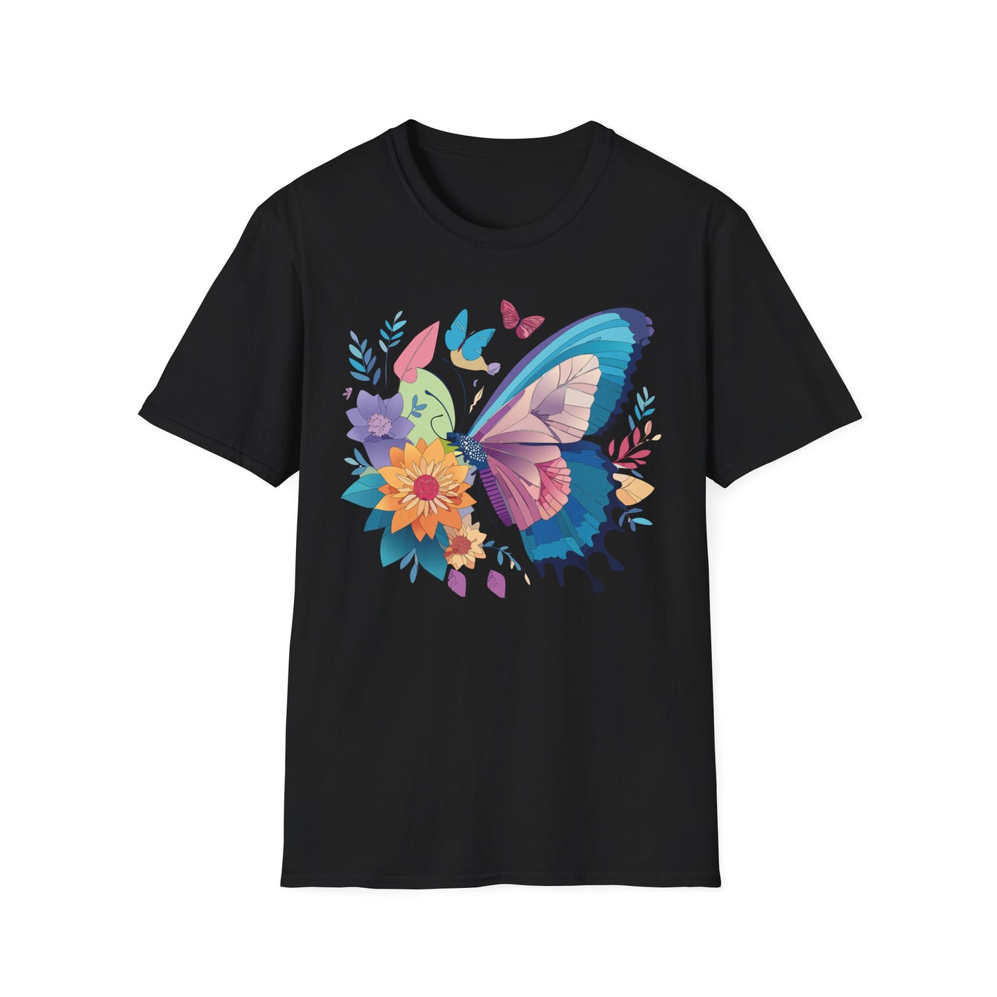 Butterfly Shirt, T Shirt with Butterfly, Monarch Shirt
