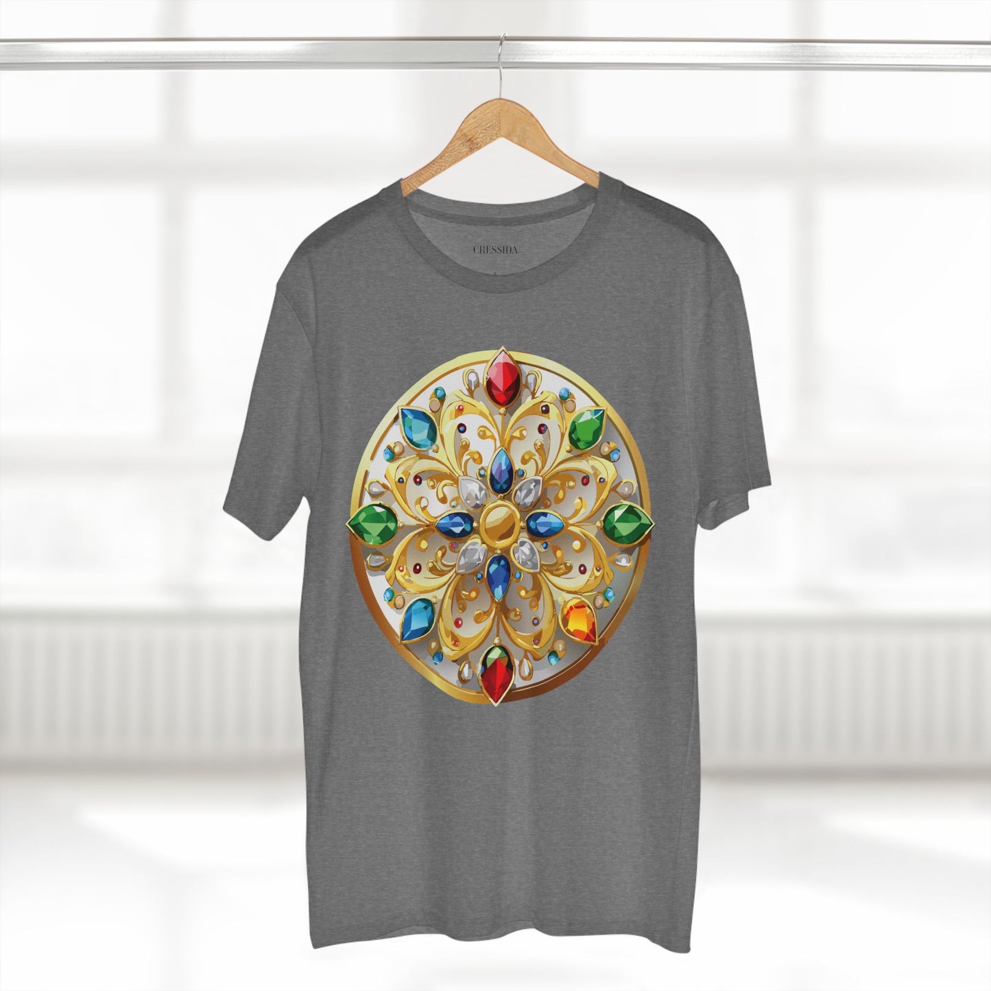 Medallion Shirt, Shirt with Medallion, Tee Shirt with Medal