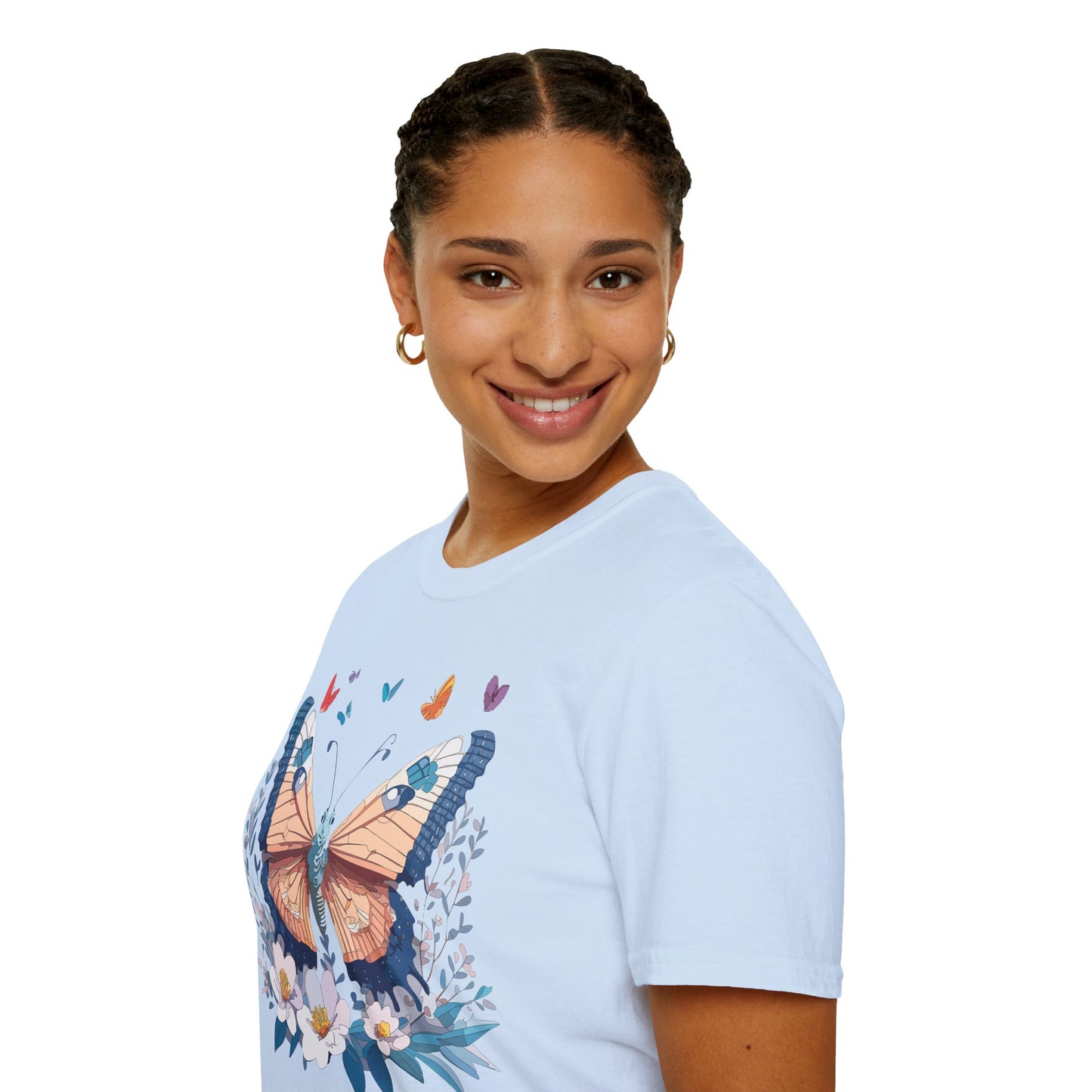 Butterfly Shirt, T Shirt with Butterfly, Monarch Shirt