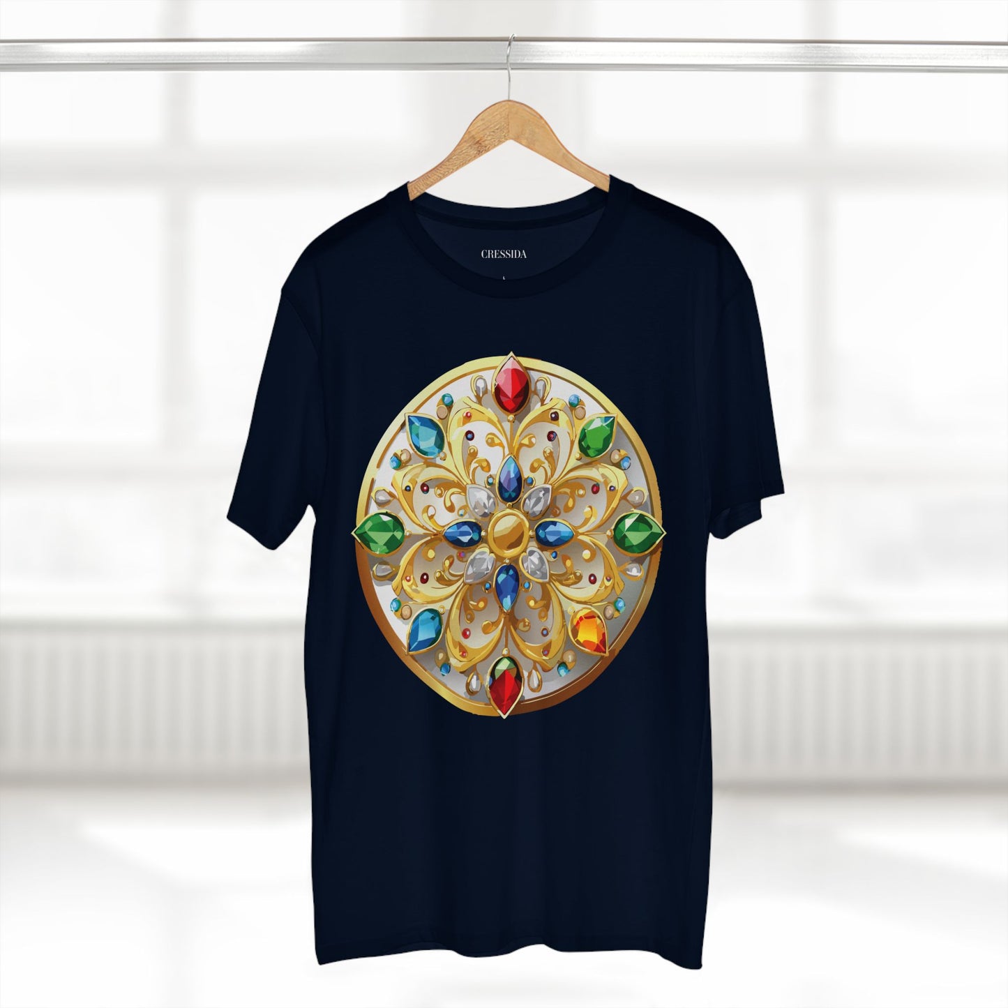 Medallion Shirt, Shirt with Medallion, Tee Shirt with Medal