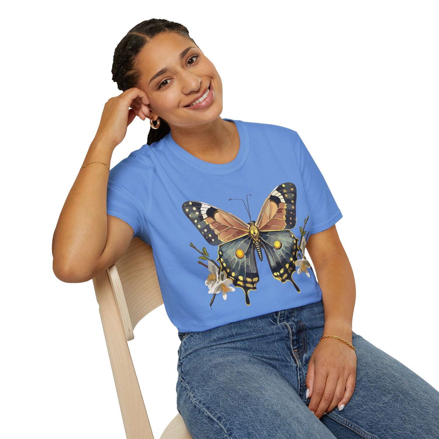 Butterfly Shirt, T Shirt with Butterfly, Monarch Shirt
