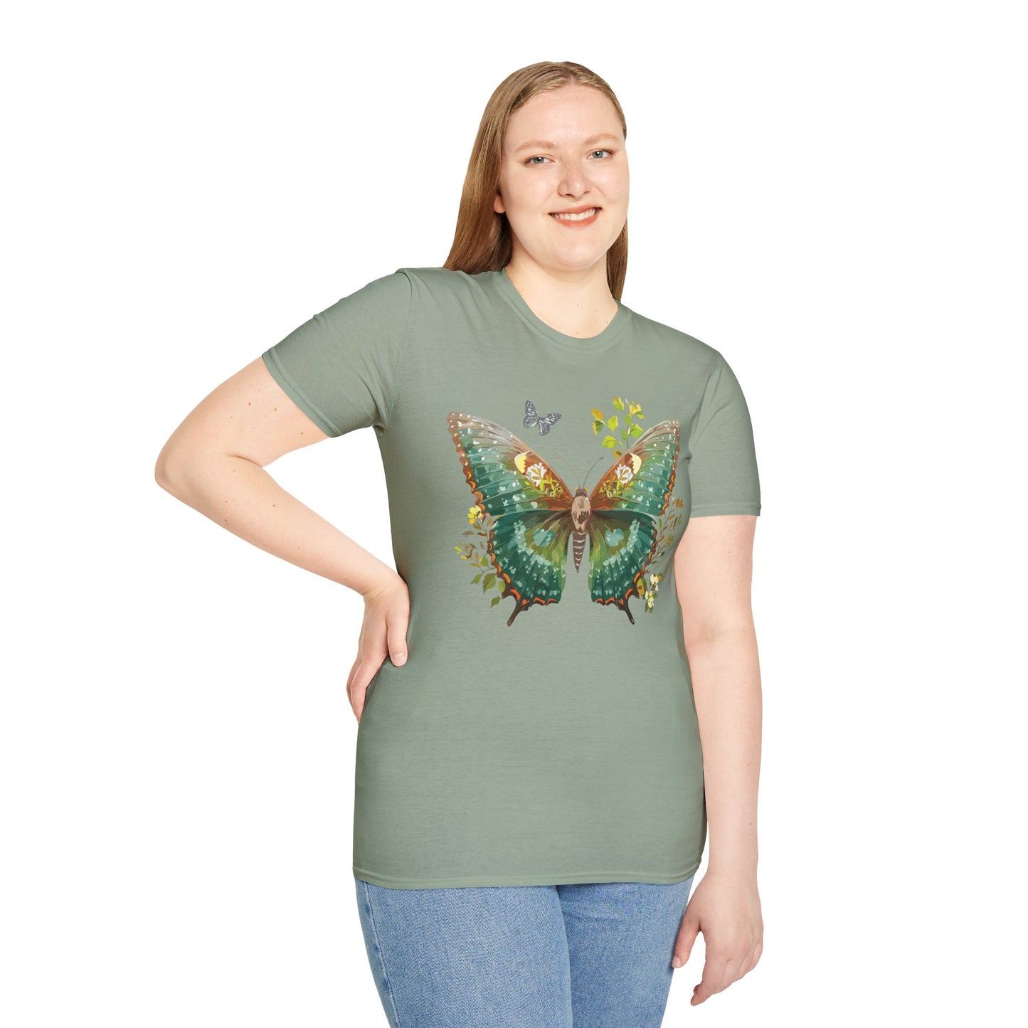 Butterfly Shirt, T Shirt with Butterfly, Monarch Shirt