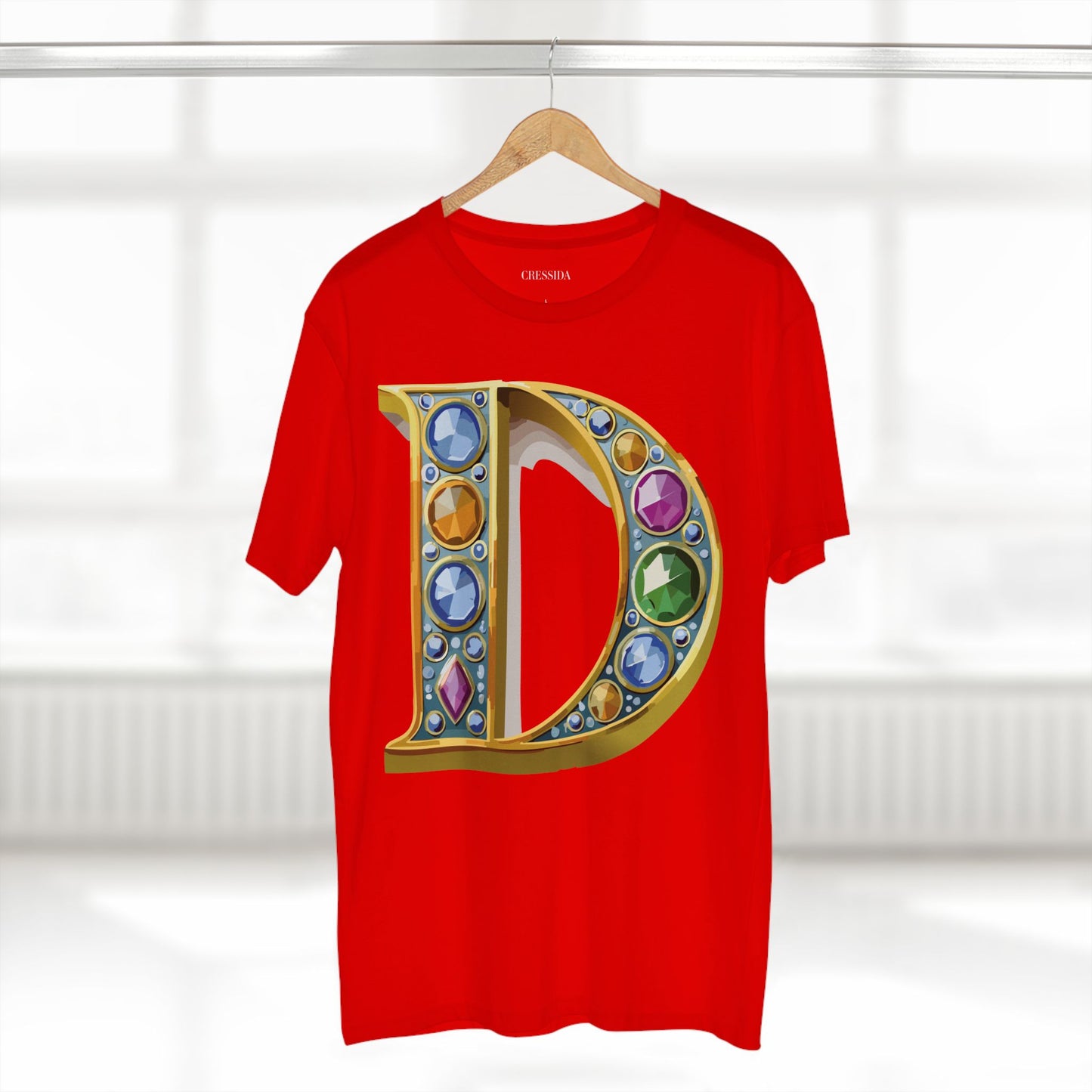 Letter Shirt, Shirt with Letters, Tee Shirt with Gold Letters