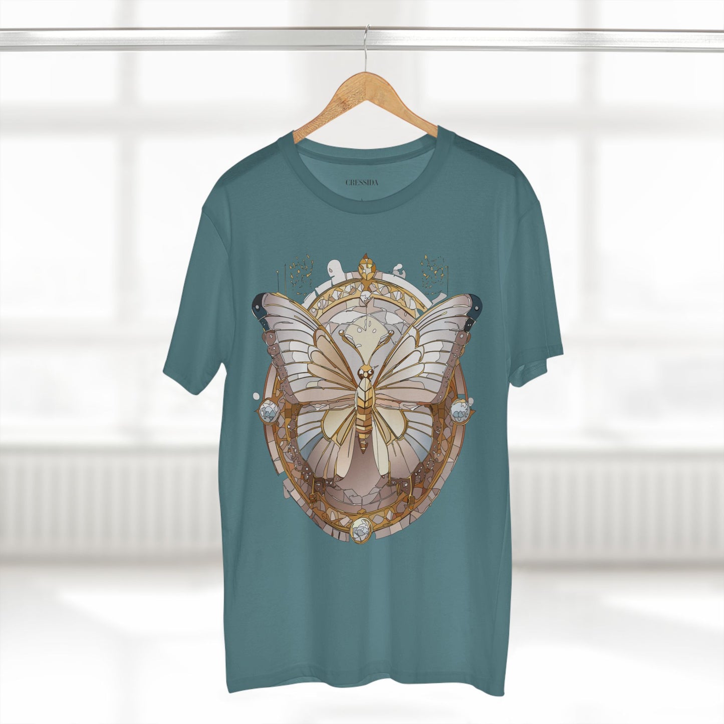 Butterfly shirt, Shirt with Butterfly, Tee Shirt with Antique Butterfly
