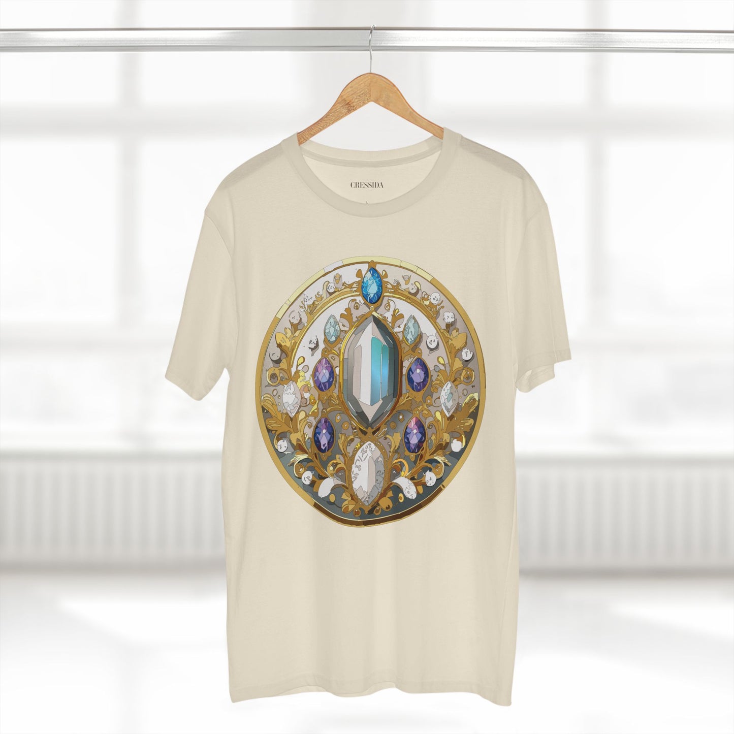 Medallion Shirt, Shirt with Medallion, Tee Shirt with Medal
