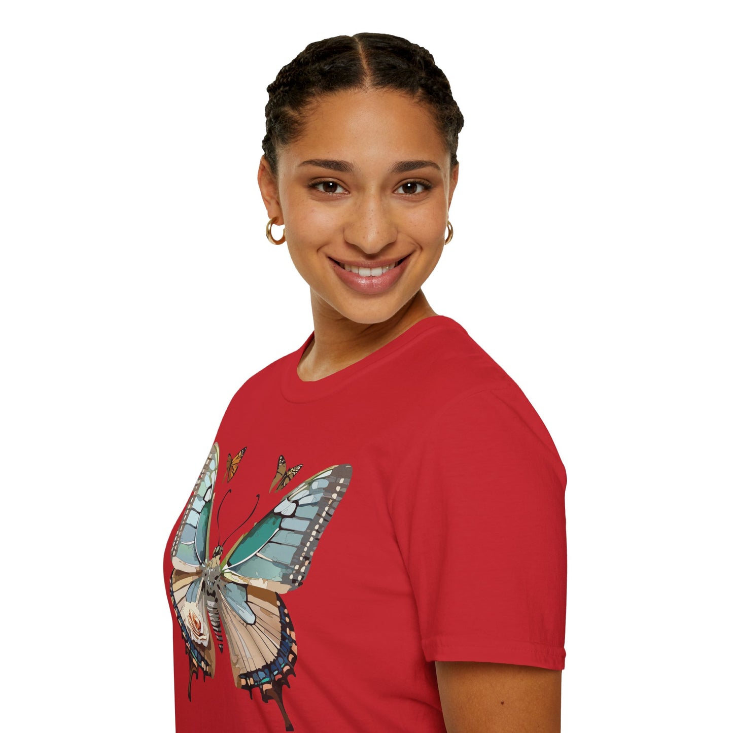 Butterfly Shirt, T Shirt with Butterfly, Monarch Shirt
