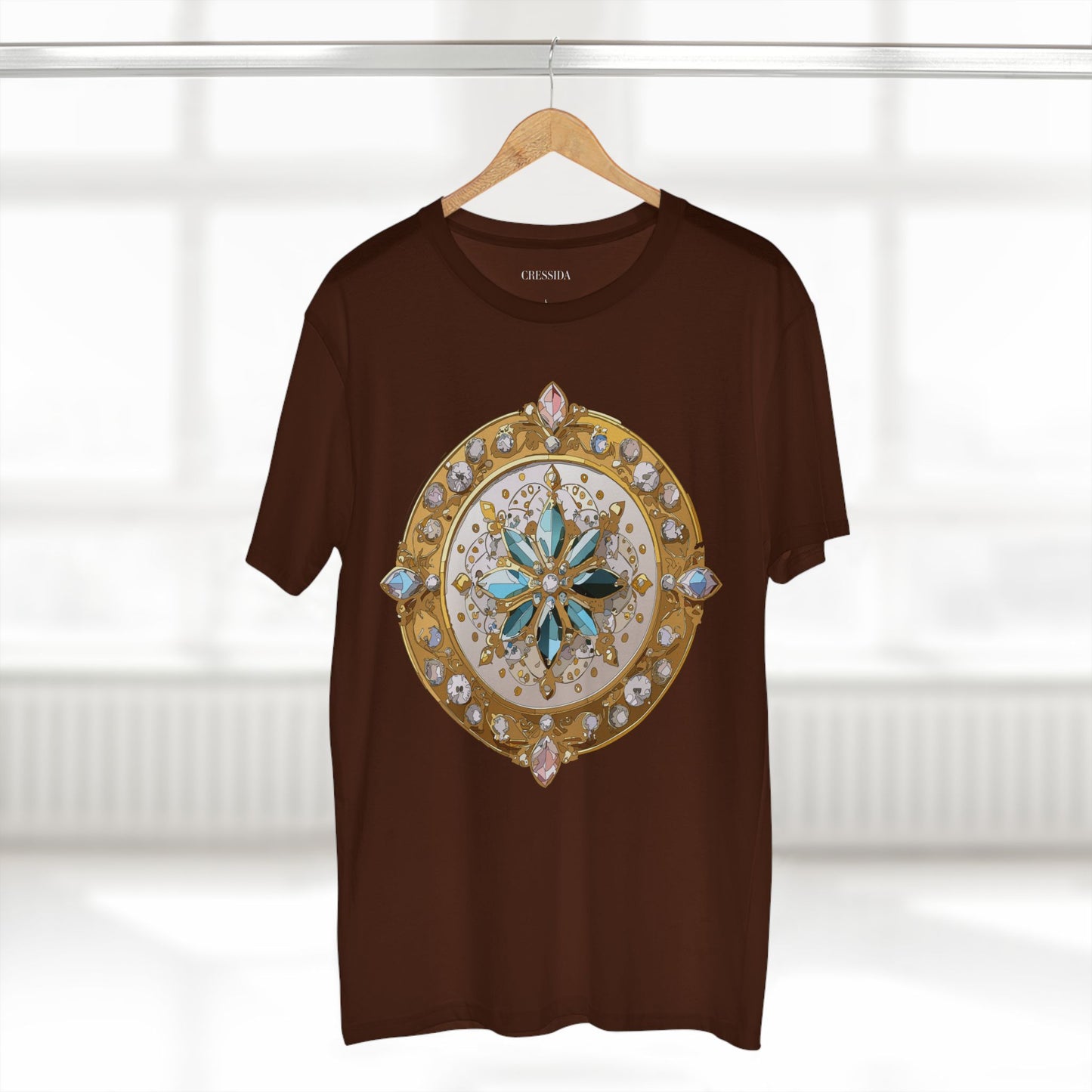 Medallion Shirt, Shirt with Medallion, Tee Shirt with Medal