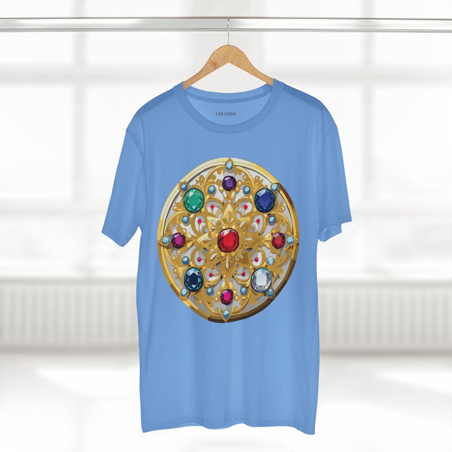 Medallion Shirt, Shirt with Medallion, Tee Shirt with Medal