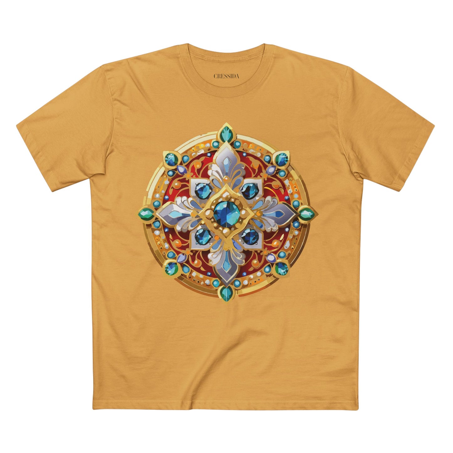 Medallion Shirt, Shirt with Medallion, Tee Shirt with Medal