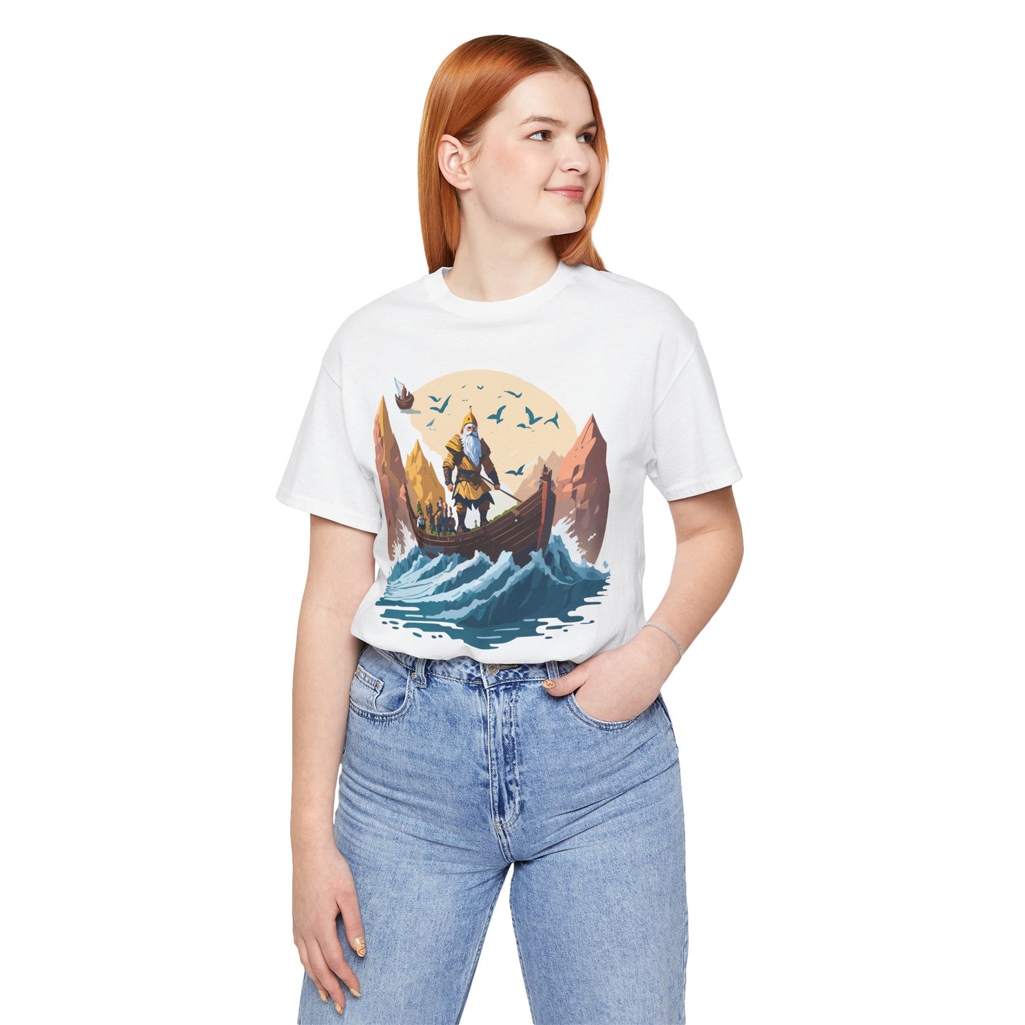 Unisex Viking Shirt, Nordic Shirt, Tee Shirt with Vikings