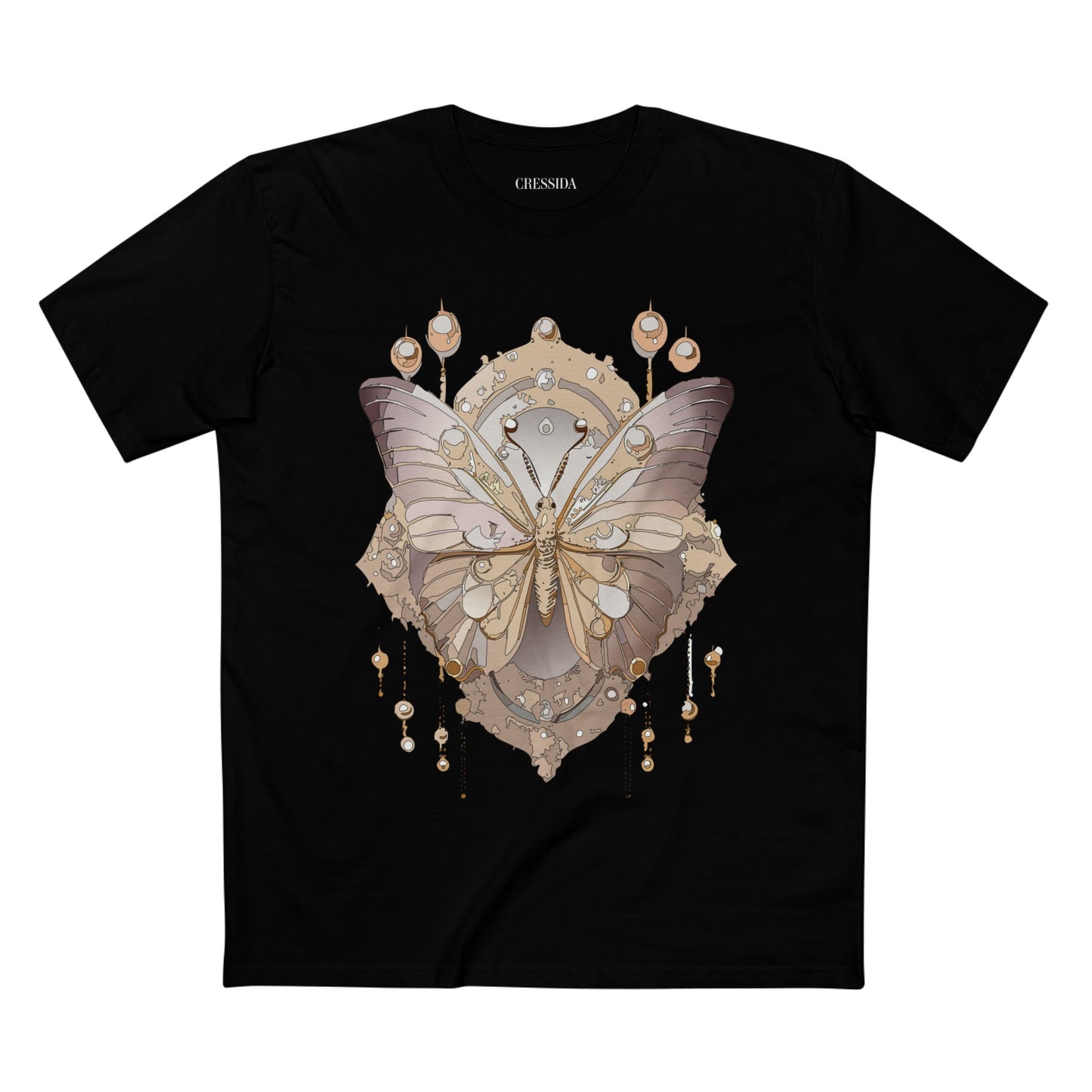 Butterfly shirt, Shirt with Butterfly, Tee Shirt with Antique Butterfly