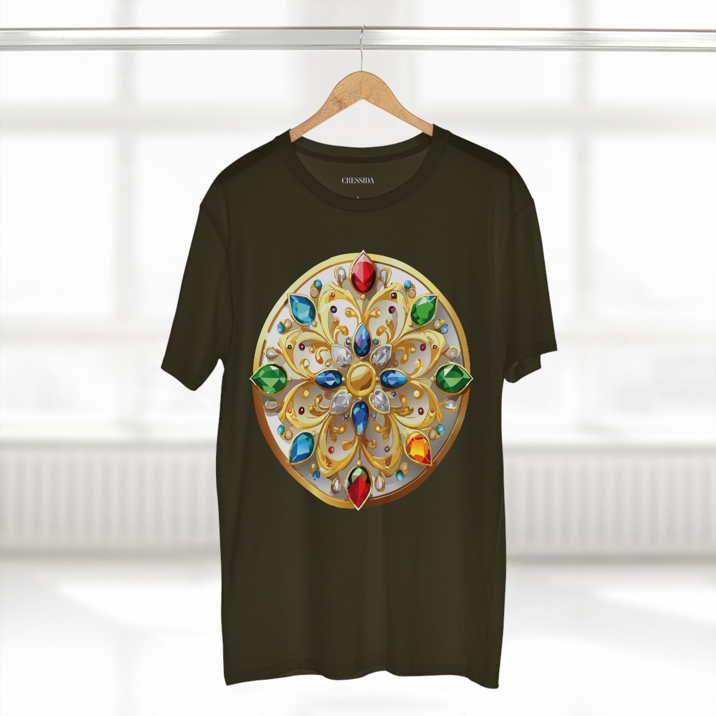Medallion Shirt, Shirt with Medallion, Tee Shirt with Medal