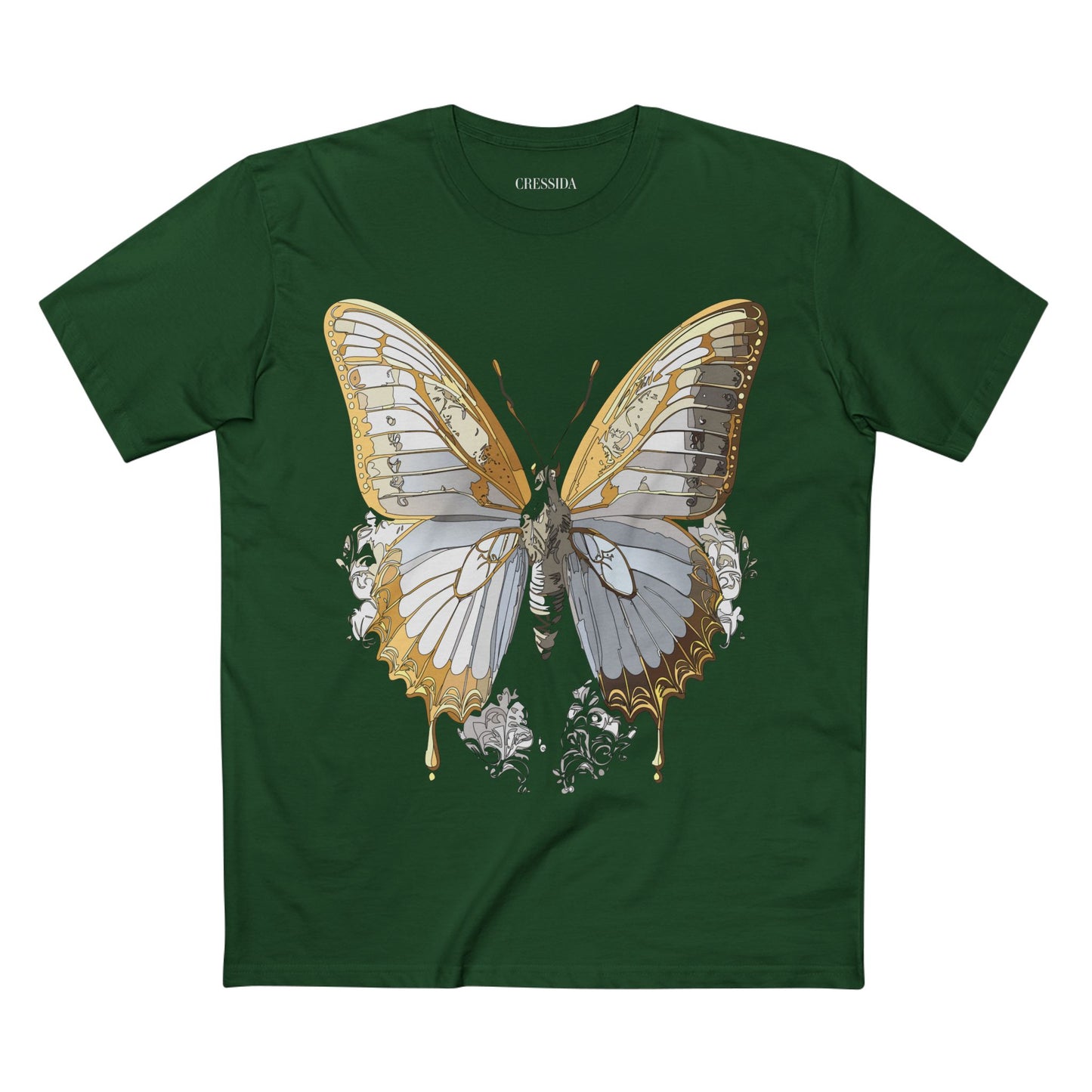 Butterfly shirt, Shirt with Butterfly, Tee Shirt with Antique Butterfly