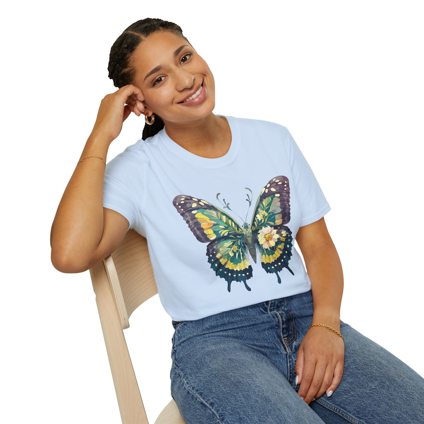 Butterfly Shirt, T Shirt with Butterfly, Monarch Shirt