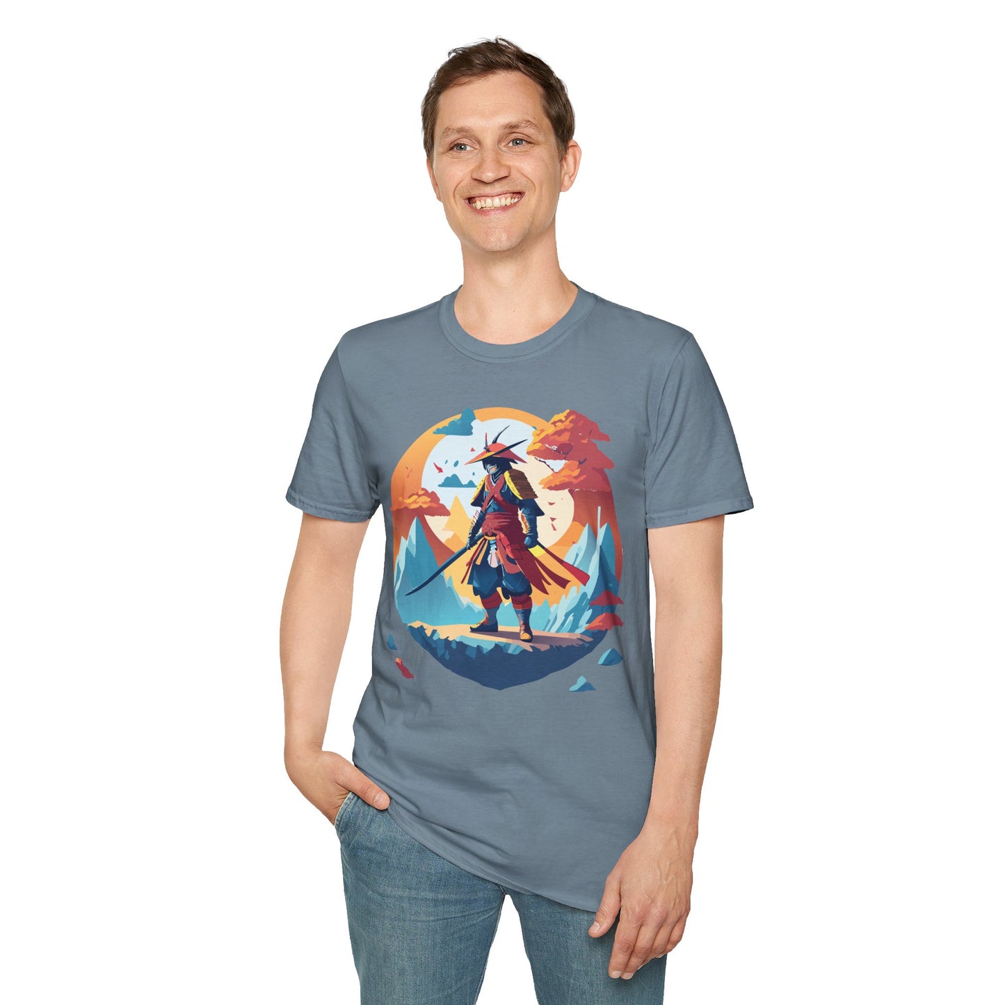 Samurai Shirt, Samurai Tee, T-Shirt with Samurai