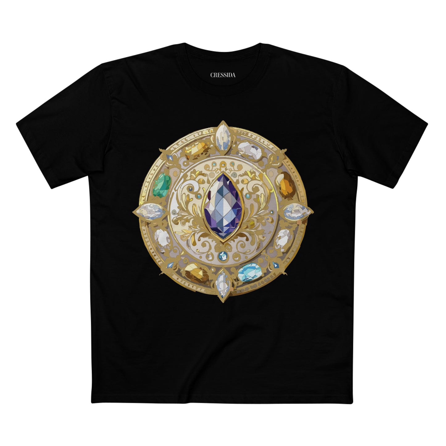 Medallion Shirt, Shirt with Medallion, Tee Shirt with Medal