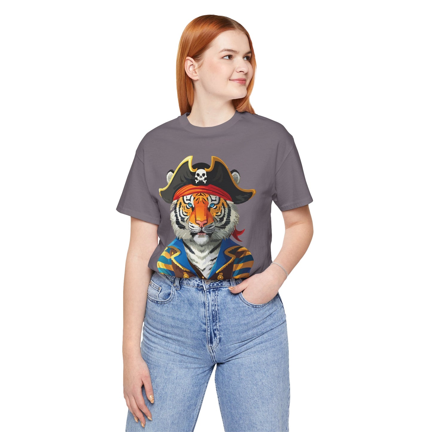 Unisex Animal Shirt, Tee Shirt with Animals, Art Design Tee Shirt, Wild Animals Shirt