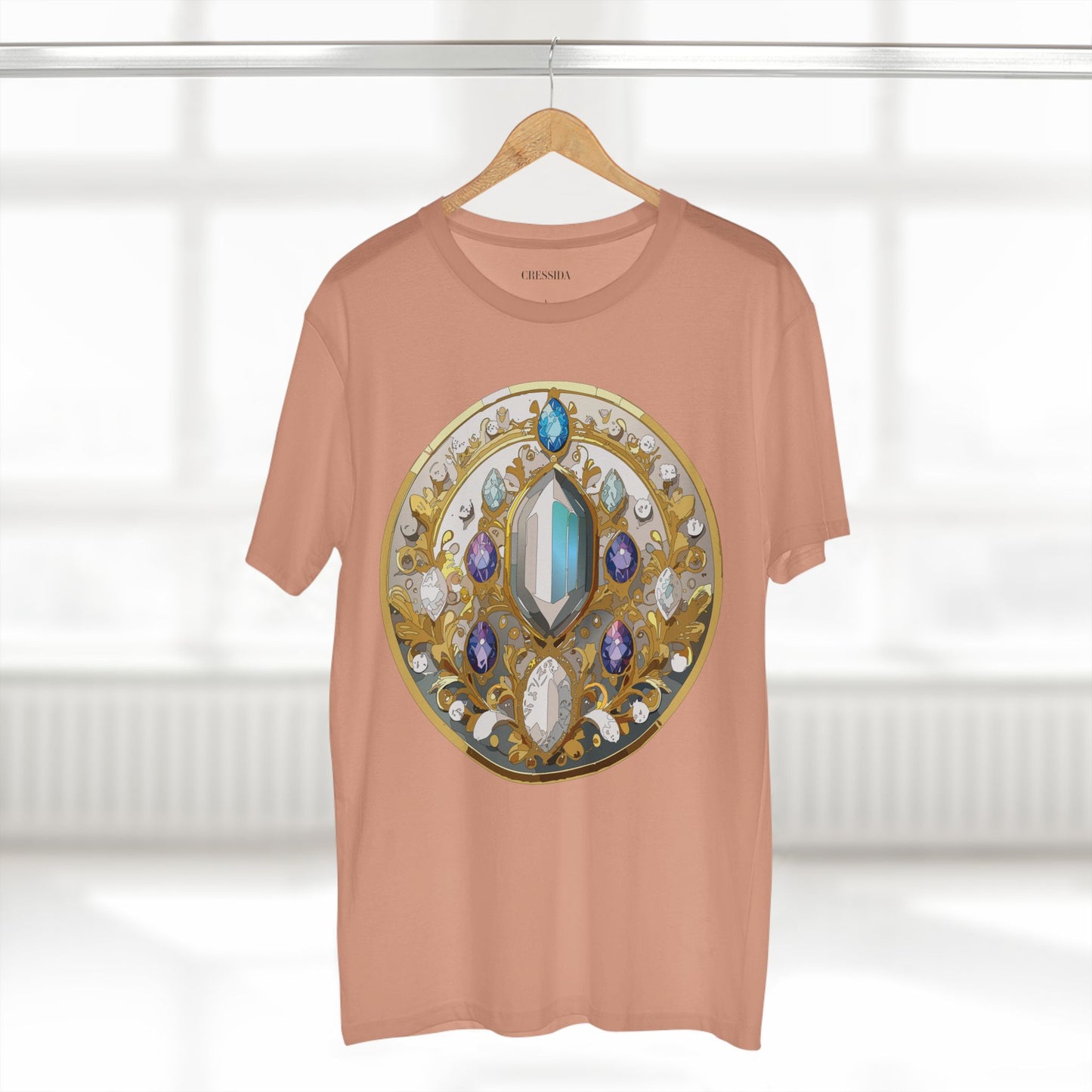 Medallion Shirt, Shirt with Medallion, Tee Shirt with Medal