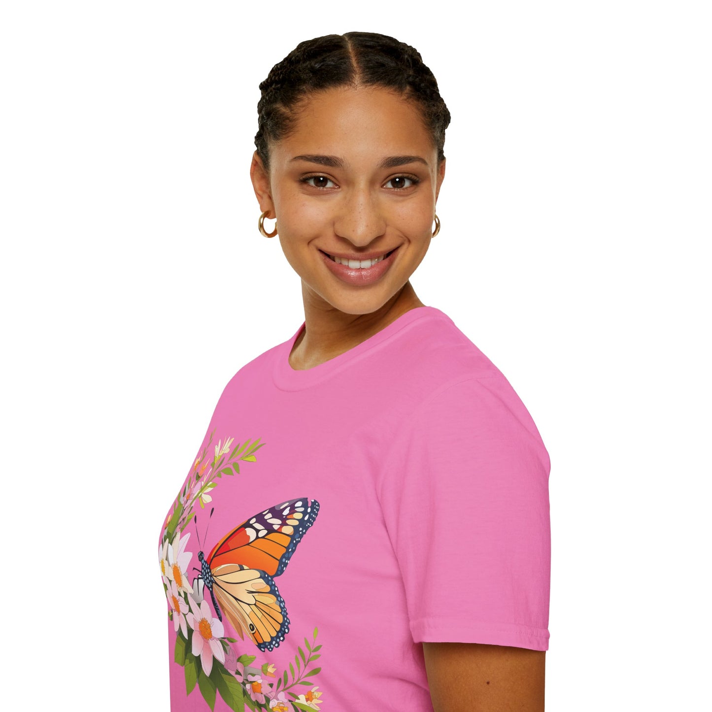 Butterfly Shirt, T Shirt with Butterfly, Monarch Shirt