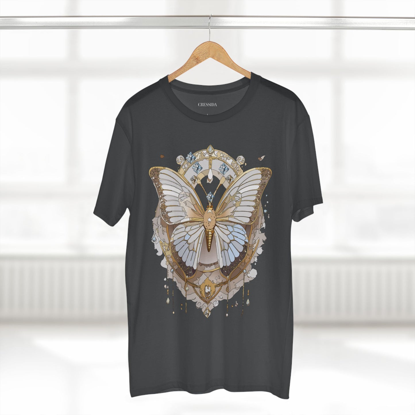 Butterfly shirt, Shirt with Butterfly, Tee Shirt with Antique Butterfly