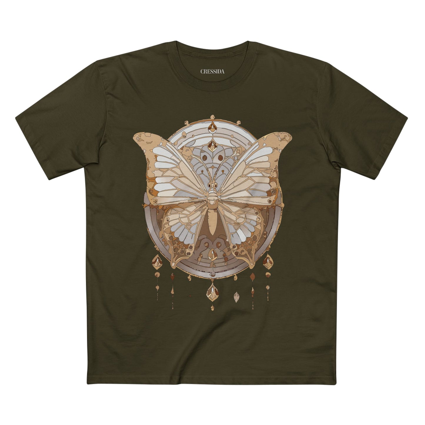 Butterfly shirt, Shirt with Butterfly, Tee Shirt with Antique Butterfly
