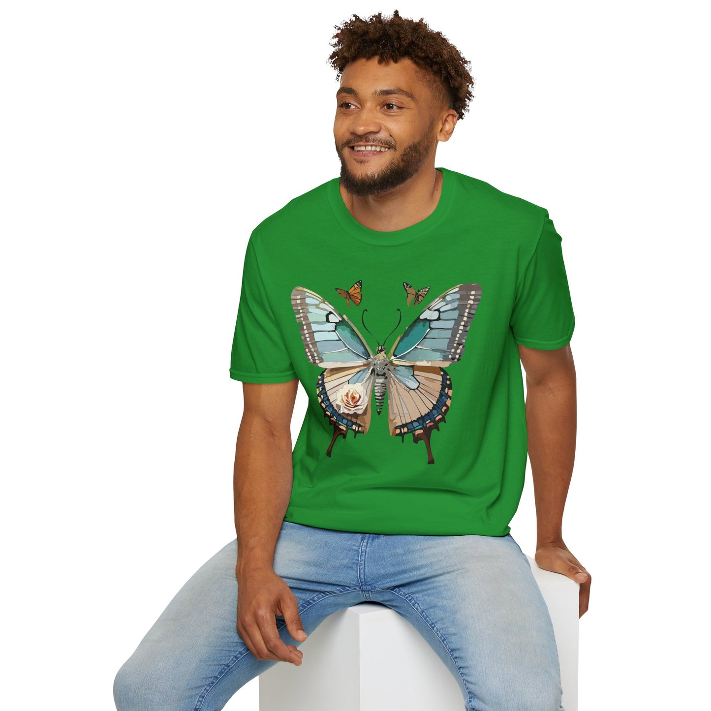 Butterfly Shirt, T Shirt with Butterfly, Monarch Shirt