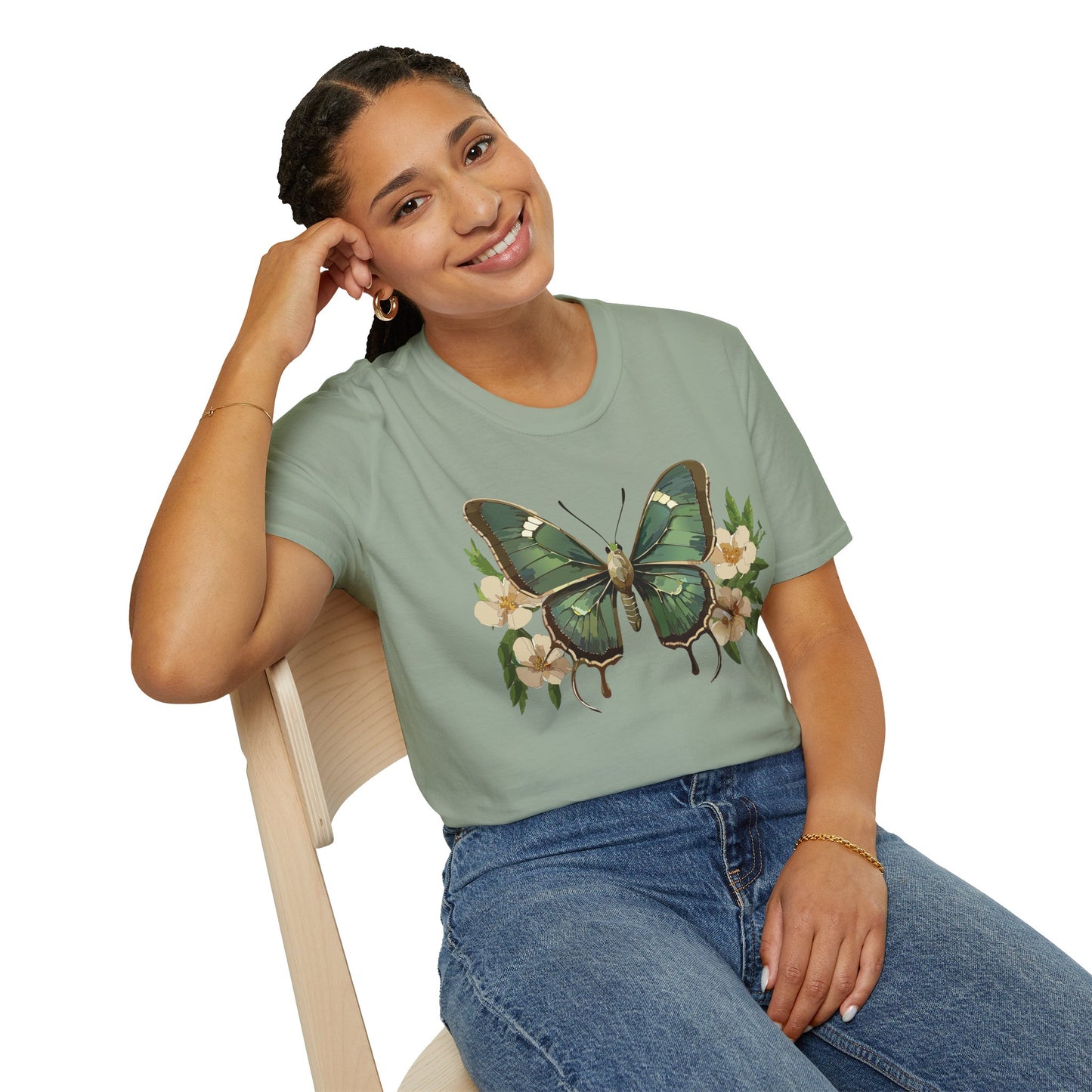 Butterfly Shirt, T Shirt with Butterfly, Monarch Shirt