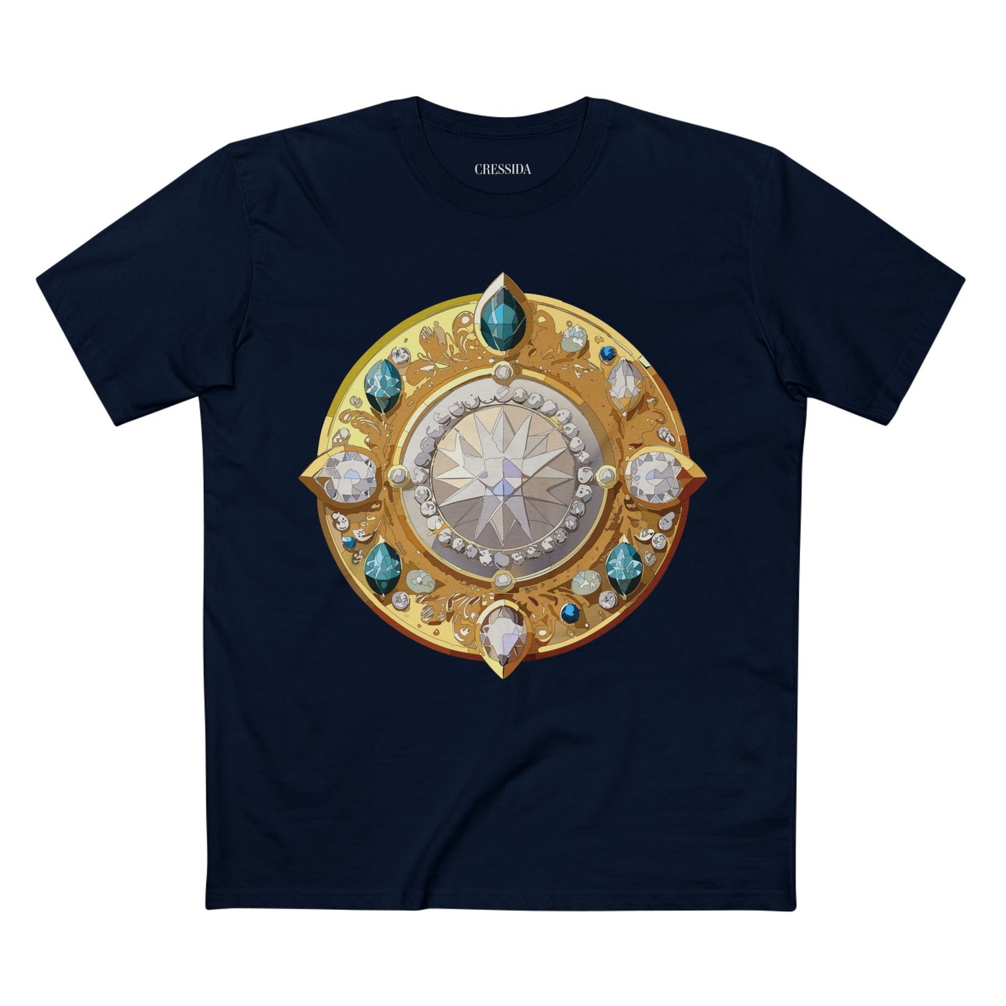 Medallion Shirt, Shirt with Medallion, Tee Shirt with Medal