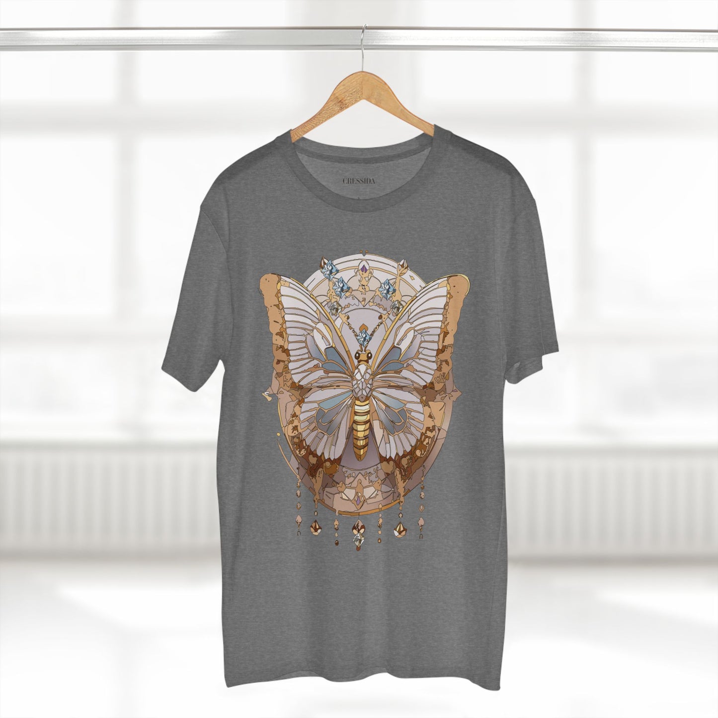 Butterfly shirt, Shirt with Butterfly, Tee Shirt with Antique Butterfly