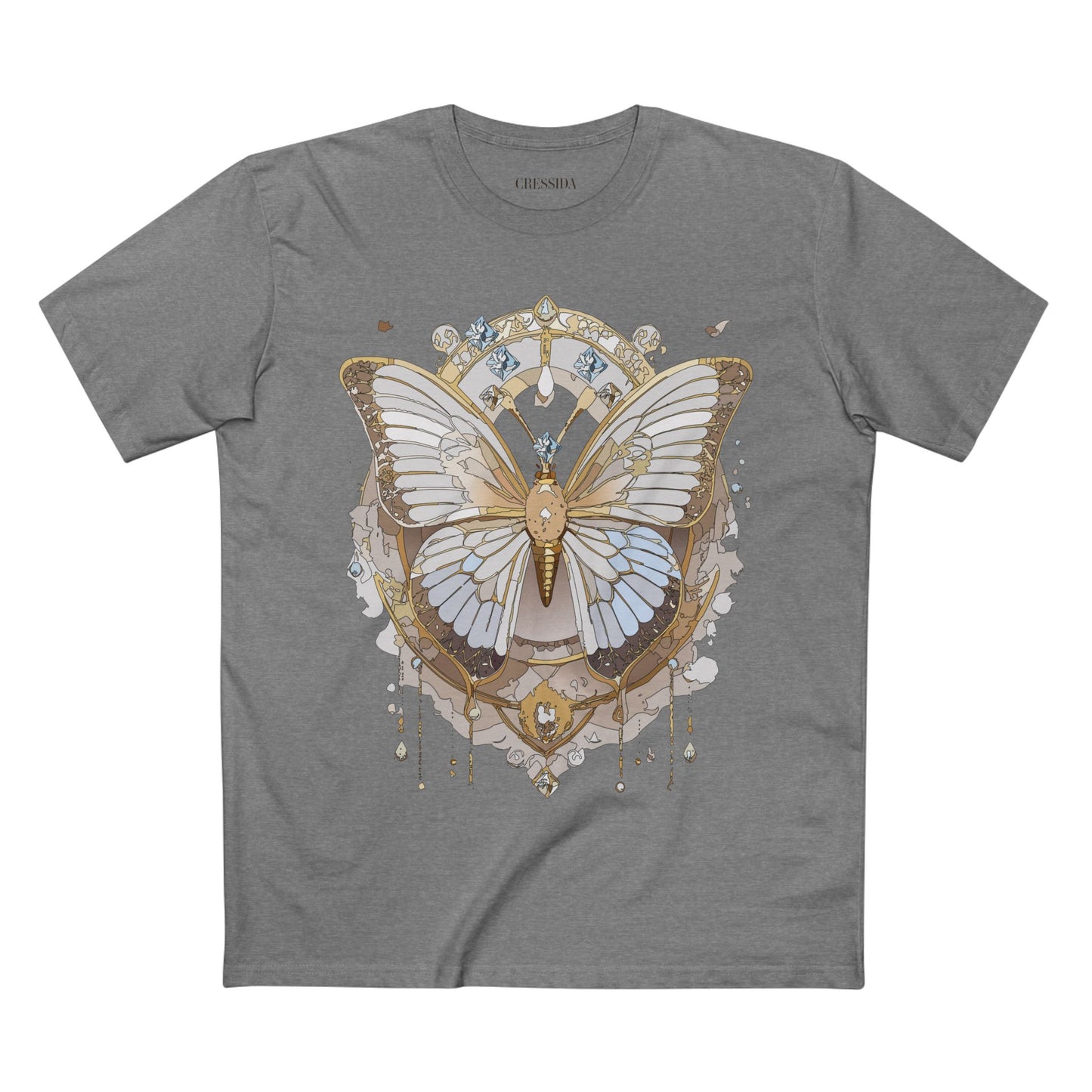 Butterfly shirt, Shirt with Butterfly, Tee Shirt with Antique Butterfly